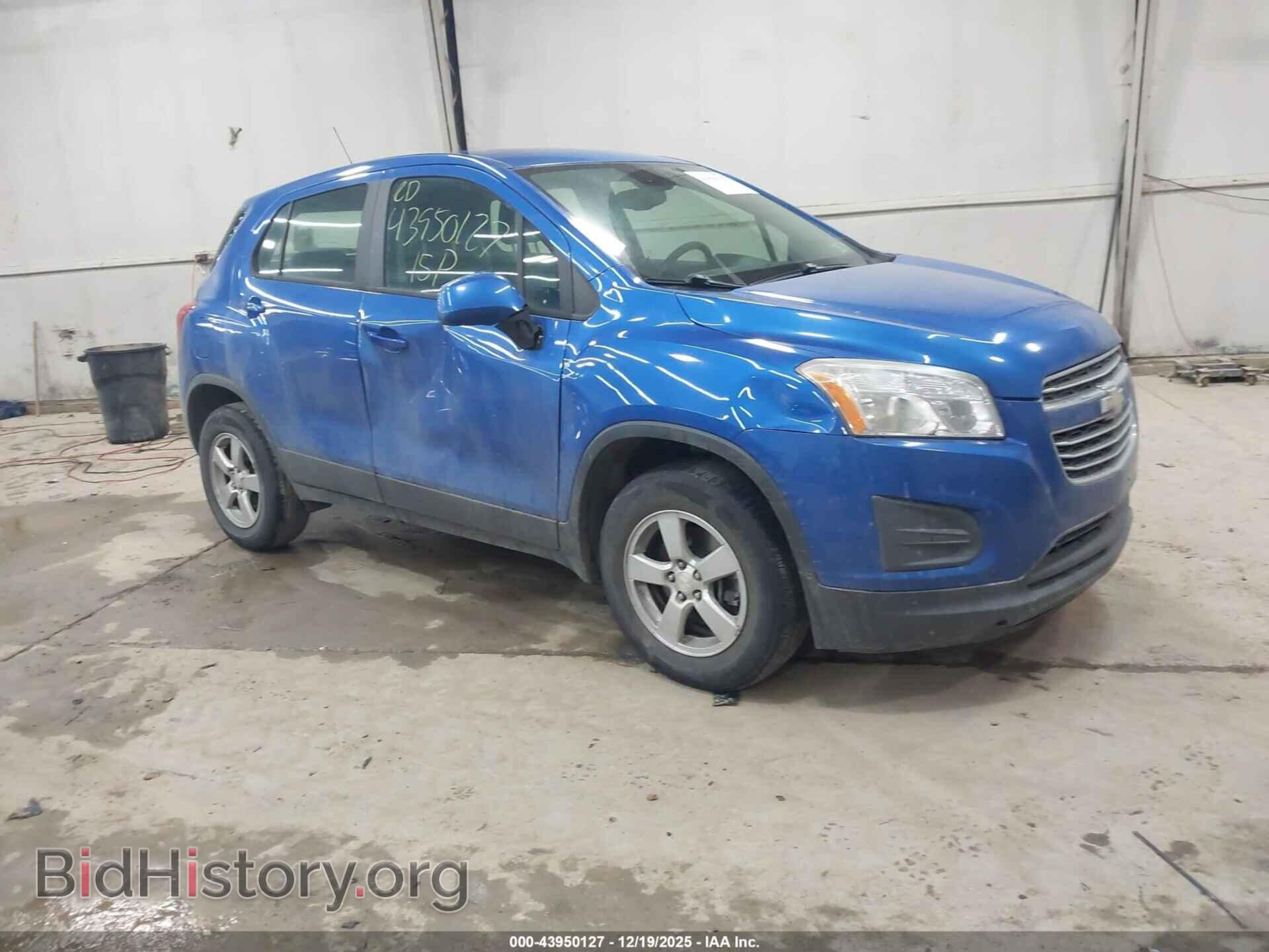 Фотография KL7CJPSB1FB085829 - CHEVROLET TRAX 2015