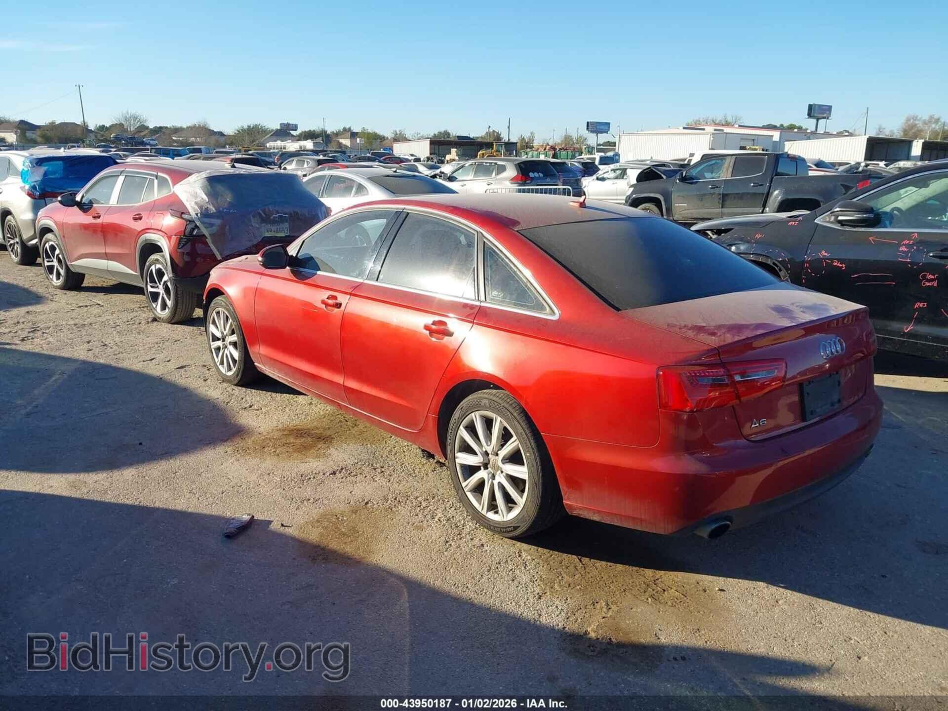 2013 AUDI A6 - VIN: WAUGFAFC6DN038066 - Фото 3