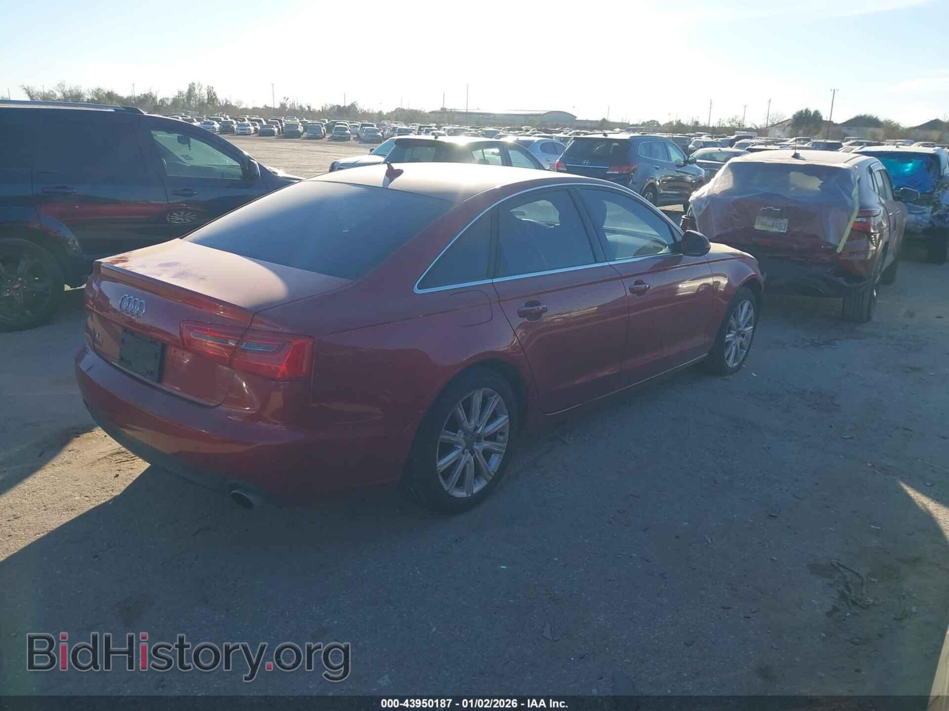 2013 AUDI A6 - VIN: WAUGFAFC6DN038066 - Фото 4
