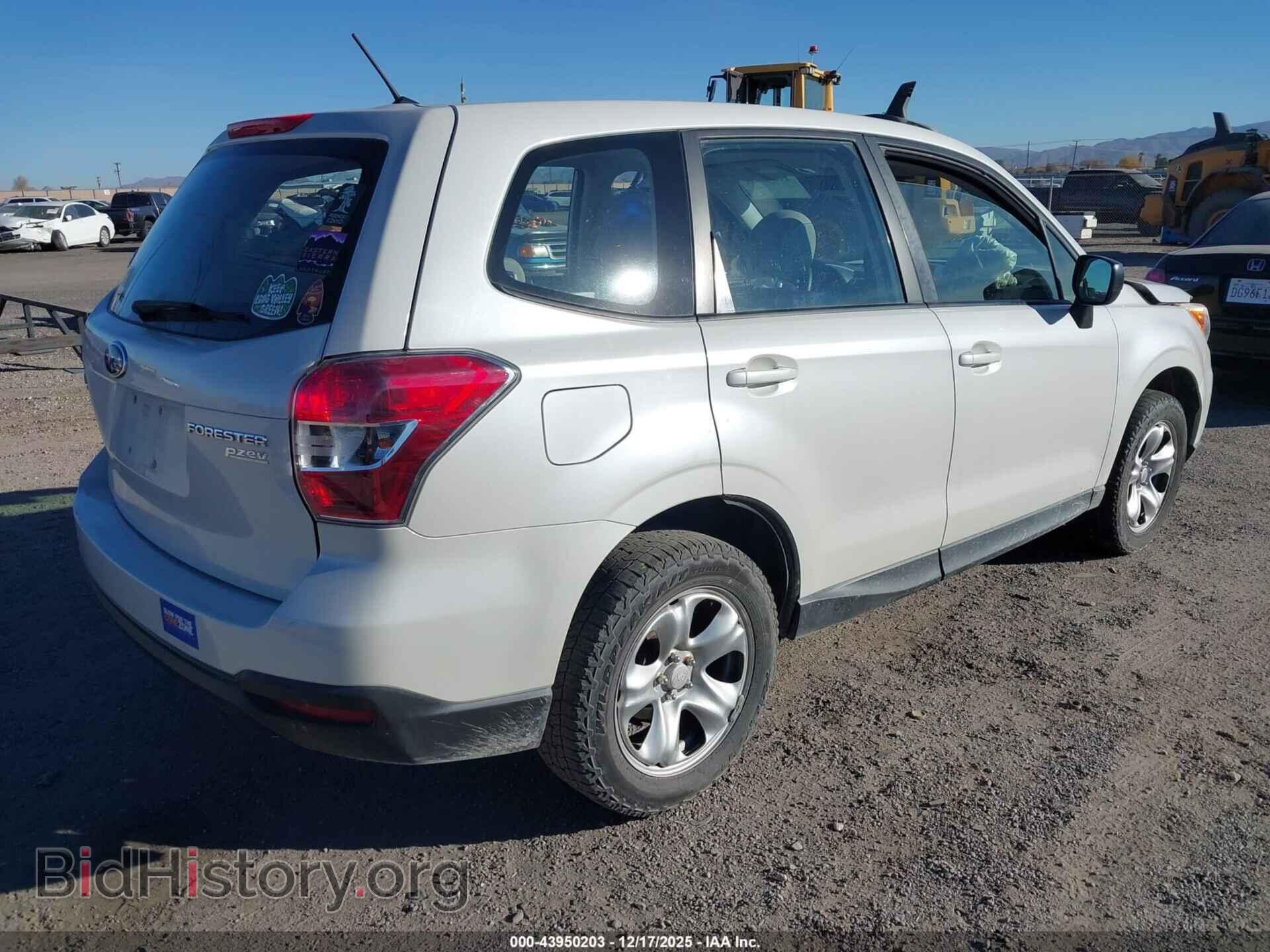 2014 SUBARU FORESTER - VIN: JF2SJAAC7EH476342 - Фото 4