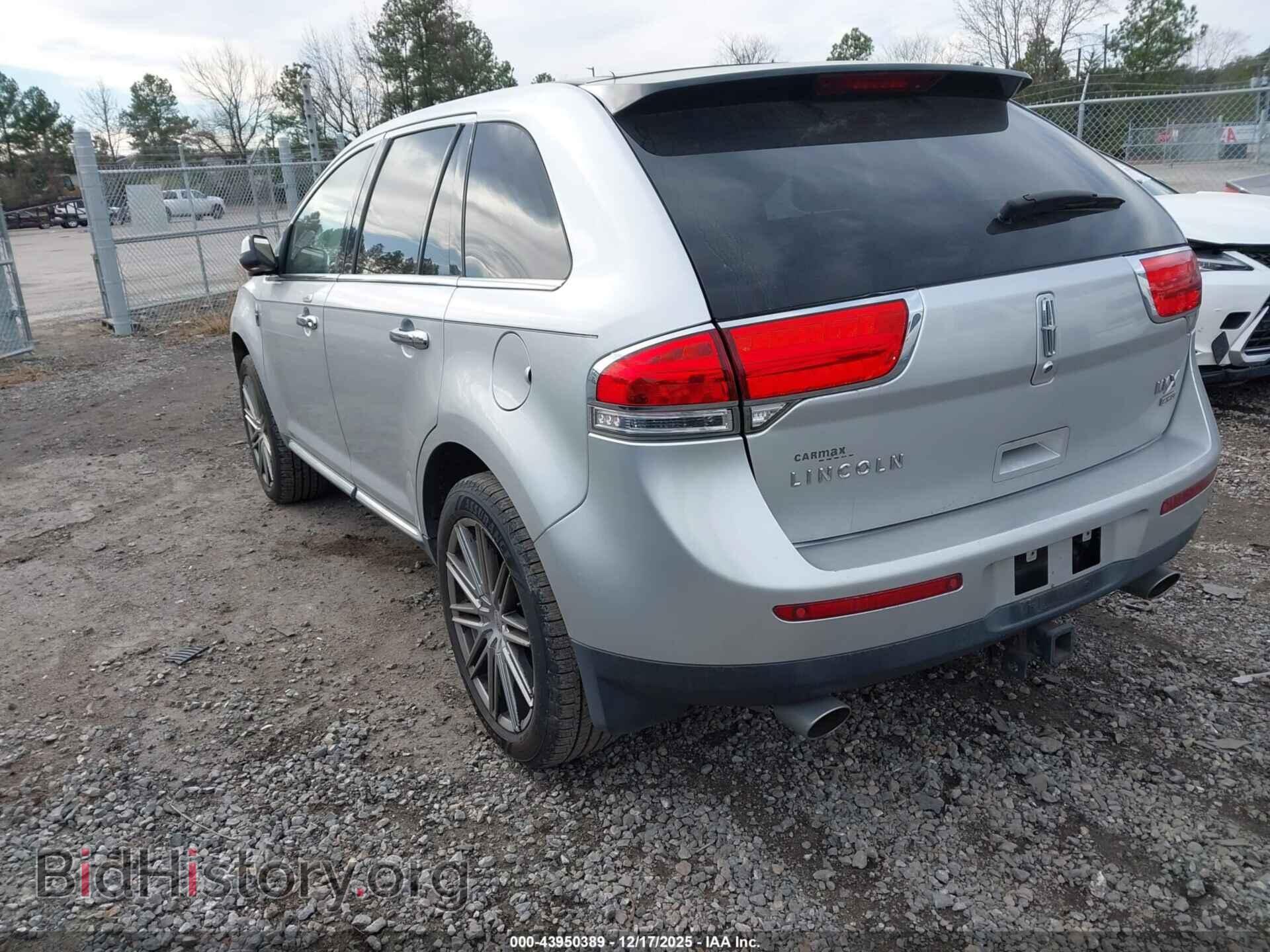 2011 LINCOLN MKX - VIN: 2LMDJ8JKXBBJ27451 - Фото 3