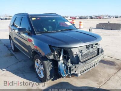 2018 Ford EXPLORER XLT, gray — VIN 1FM5K7DH2JGB17057, IAAI