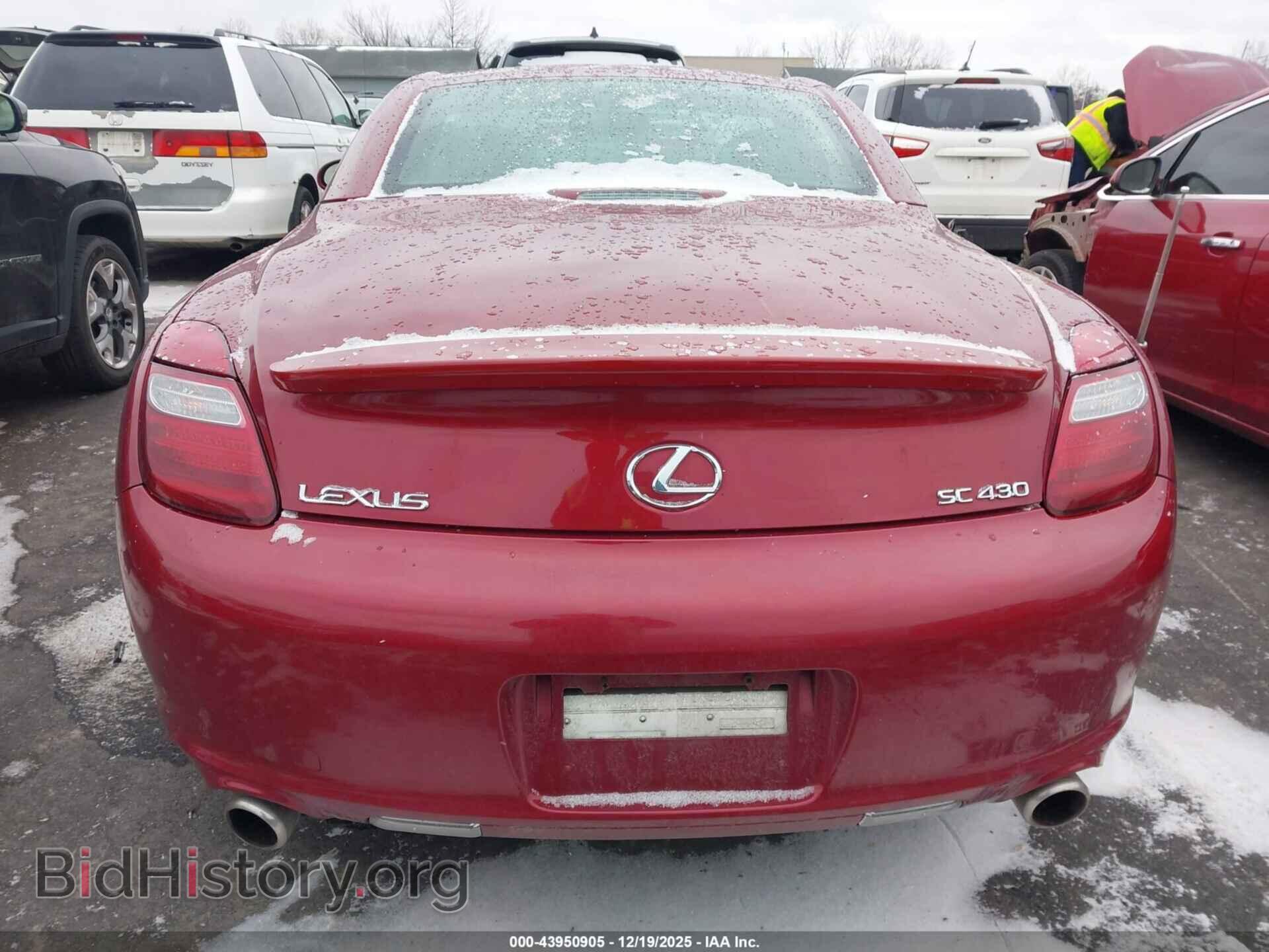 2006 LEXUS SC 430 - VIN: JTHFN48Y469003175 - Фото 16