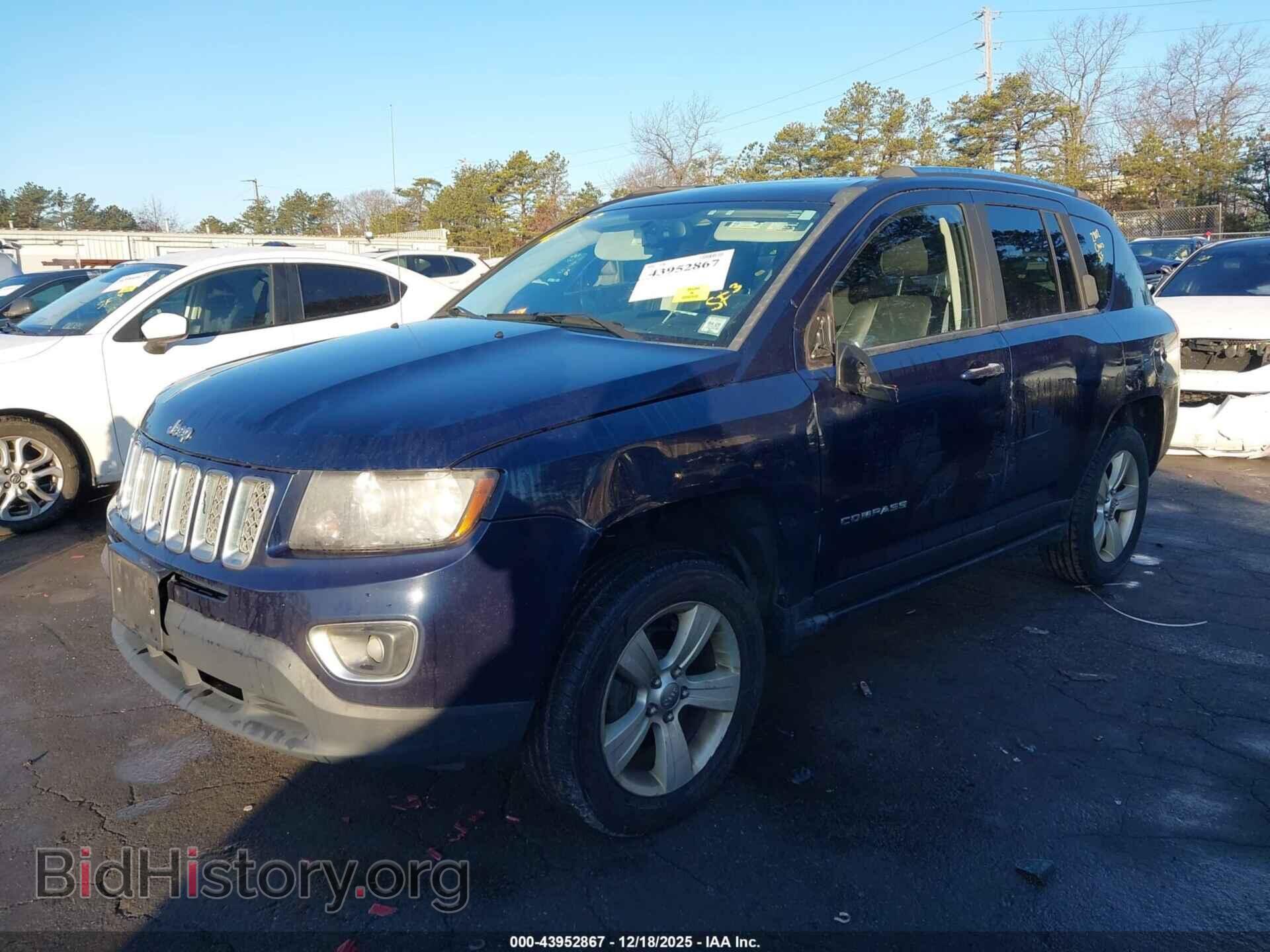 2015 JEEP COMPASS - VIN: 1C4NJDEBXFD303440 - Фото 2
