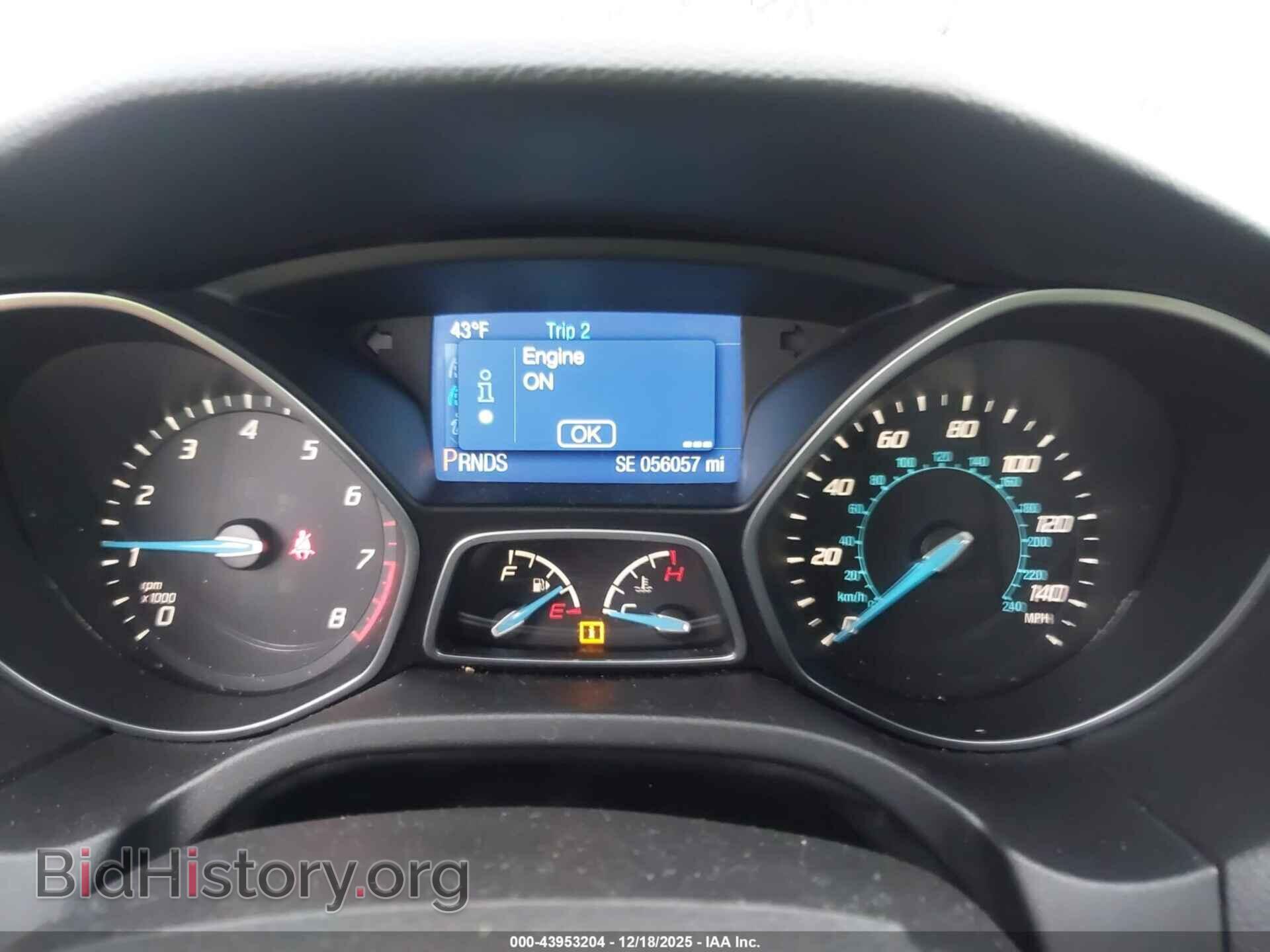 2014 FORD FOCUS - VIN: 1FADP3F28EL240464 - Фото 7