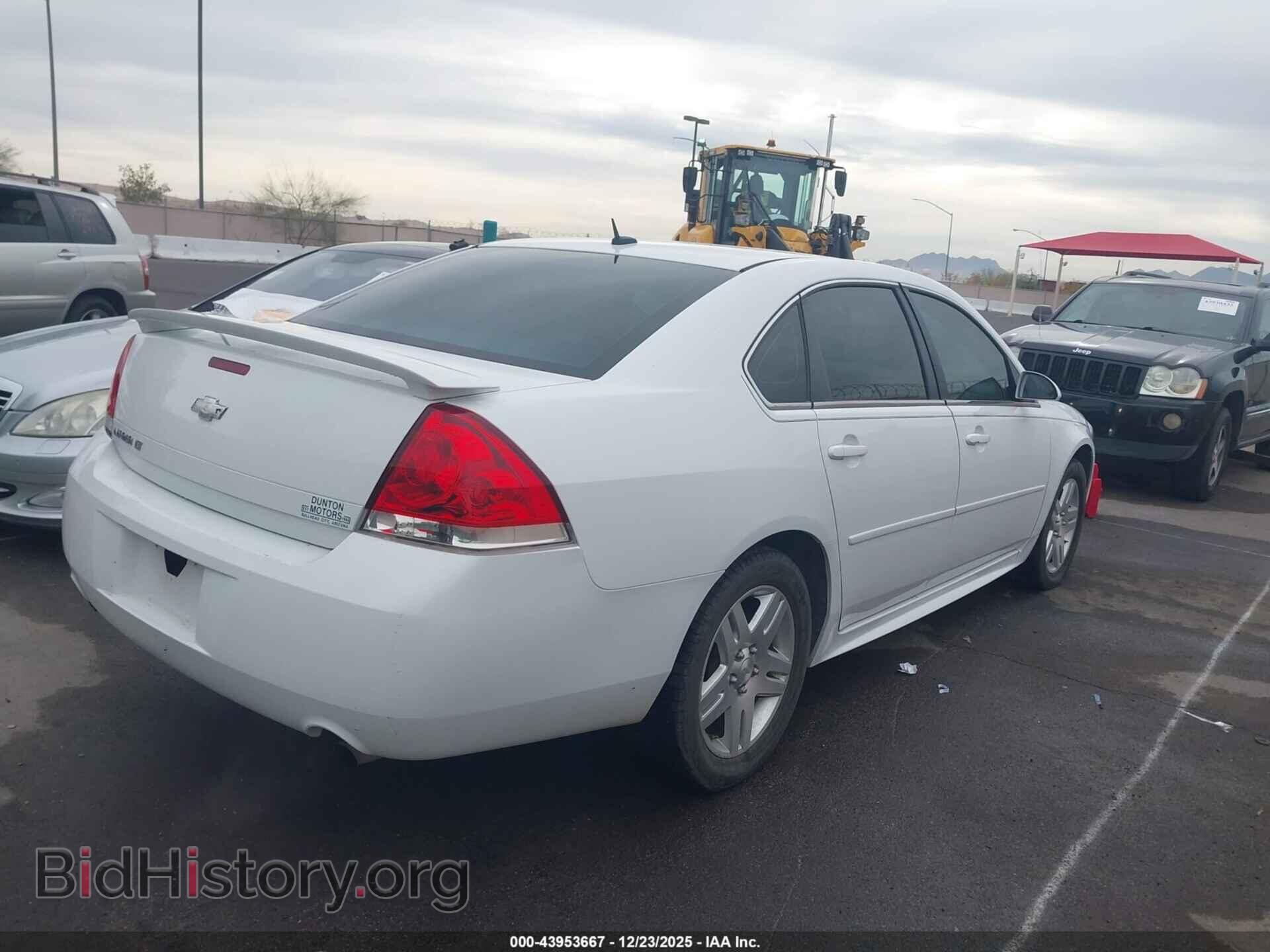 2012 CHEVROLET IMPALA - VIN: 2G1WB5E33C1214292 - Фото 4