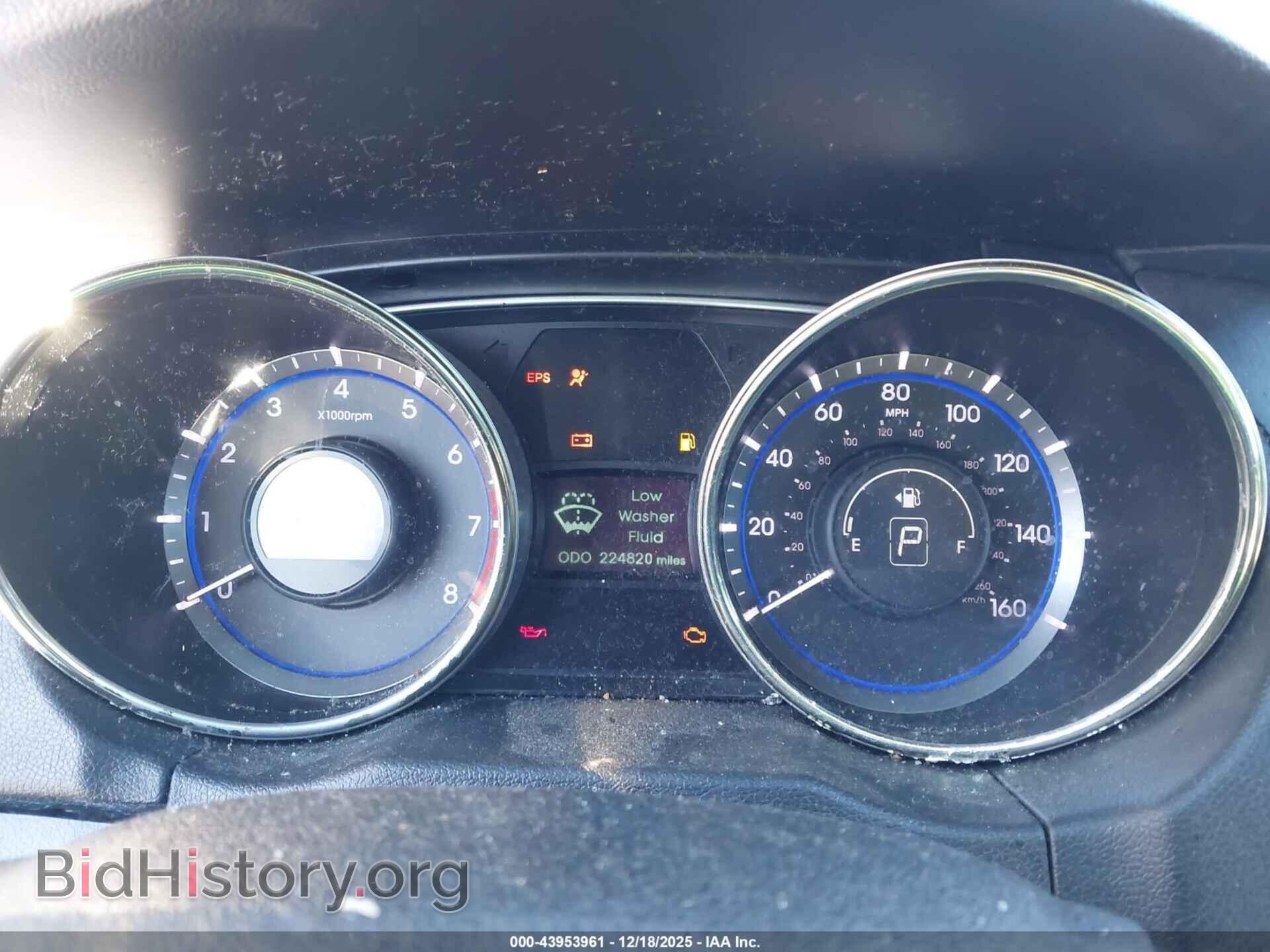 2011 HYUNDAI SONATA - VIN: 5NPEB4AC8BH036413 - Фото 7