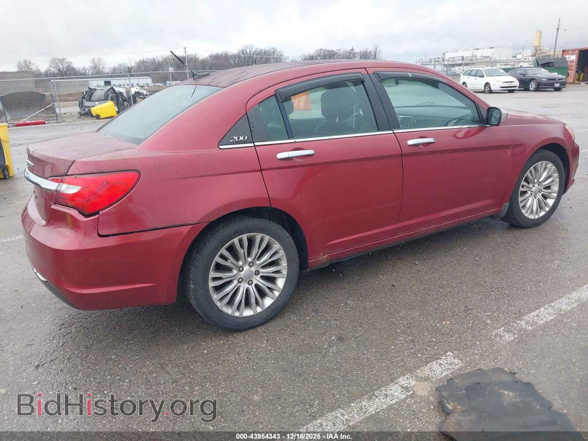 2012 CHRYSLER 200 - VIN: 1C3CCBCB5CN289319 - Фото 4