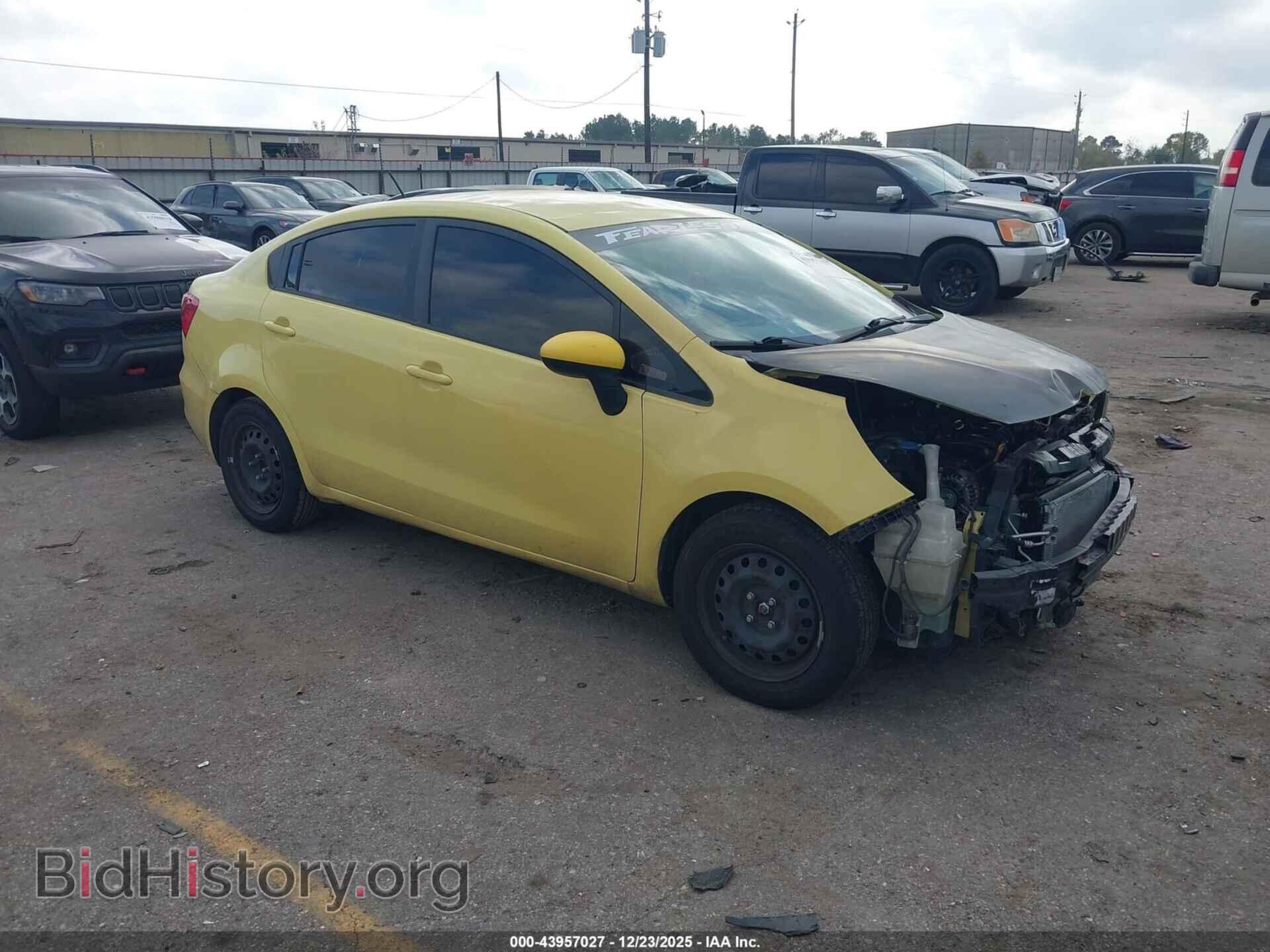 Фотография KNADM4A30G6562782 - KIA RIO 2016