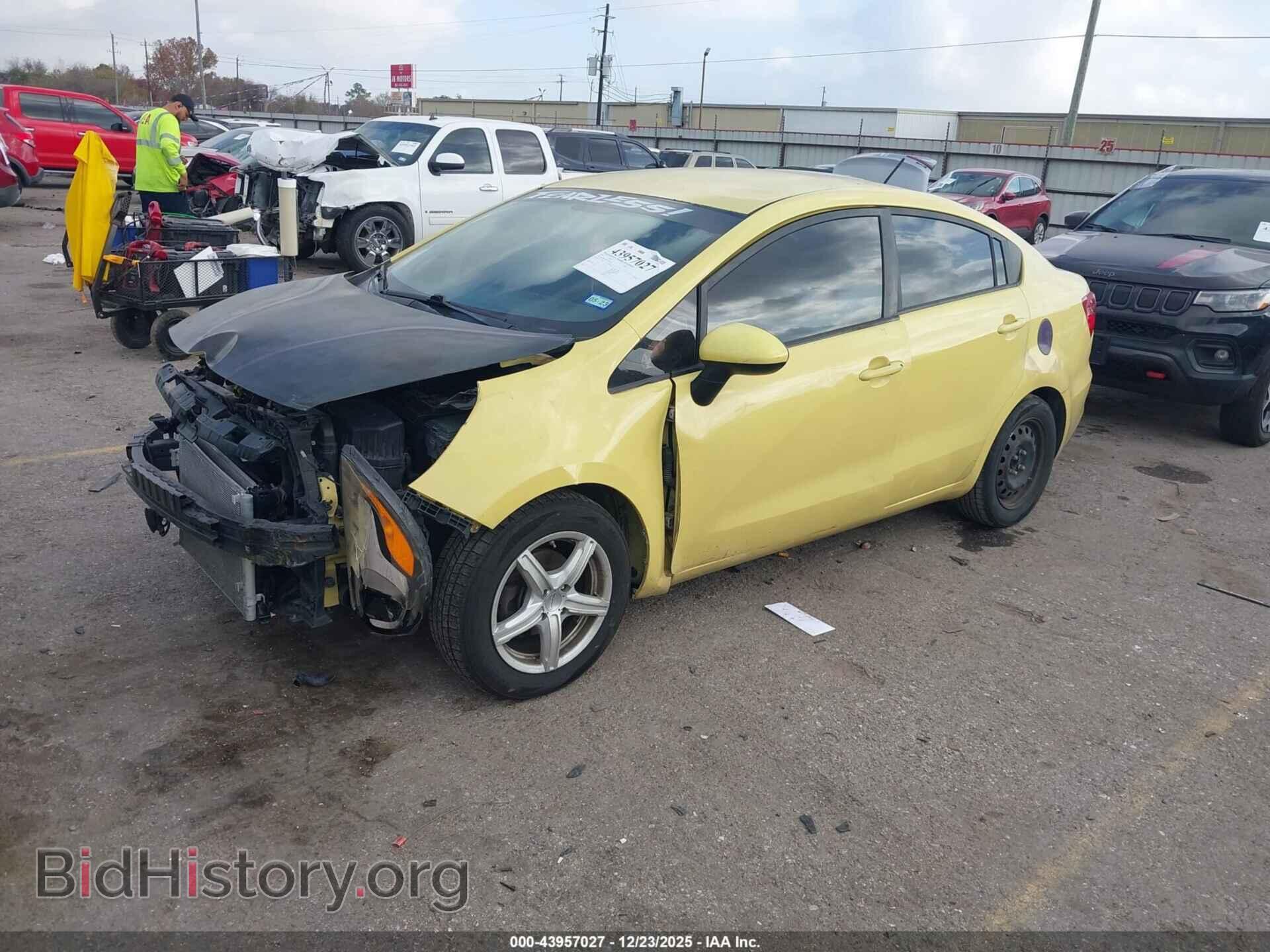 2016 KIA RIO - VIN: KNADM4A30G6562782 - Фото 2