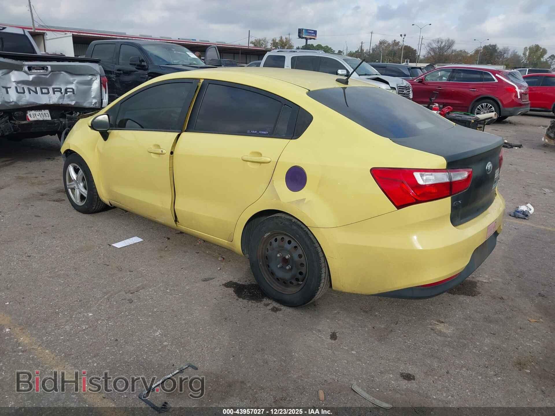 2016 KIA RIO - VIN: KNADM4A30G6562782 - Фото 3