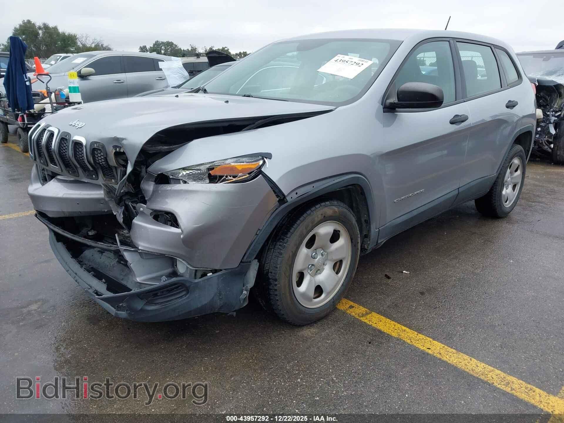 2014 JEEP CHEROKEE - VIN: 1C4PJLAB7EW123747 - Фото 2