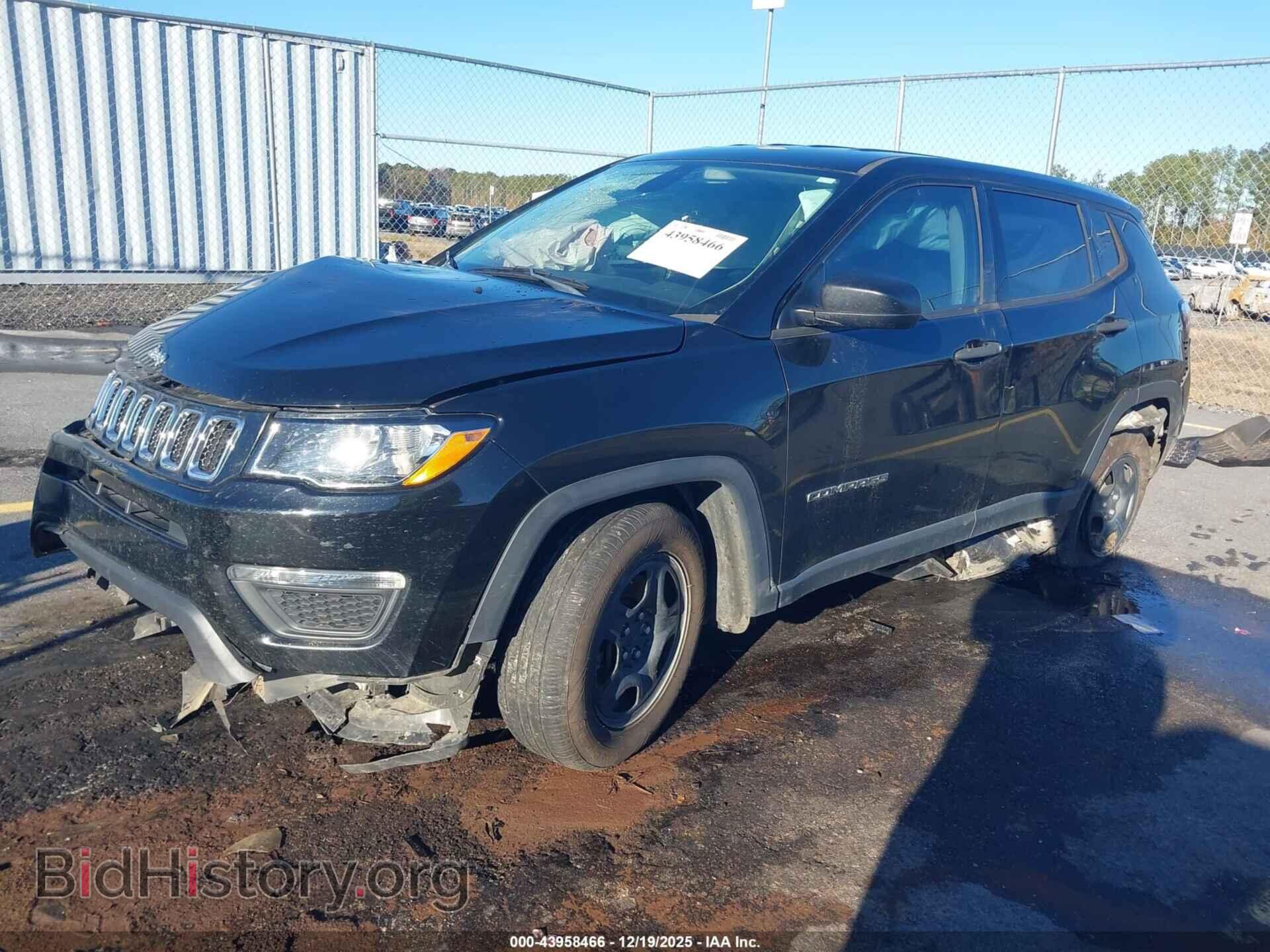 2019 JEEP COMPASS - VIN: 3C4NJCAB2KT615336 - Фото 2