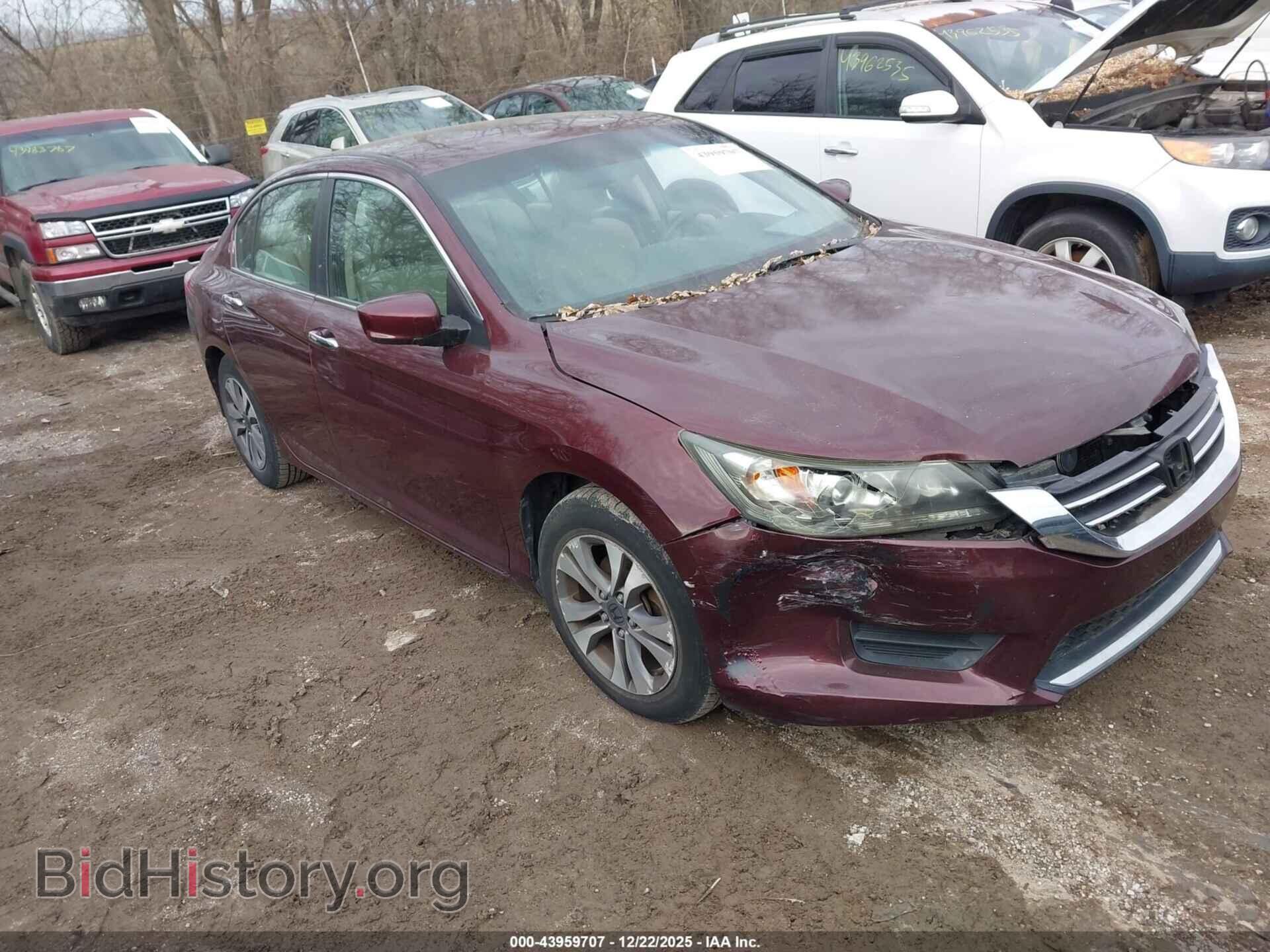 Photo 1HGCR2F32DA166375 - HONDA ACCORD 2013