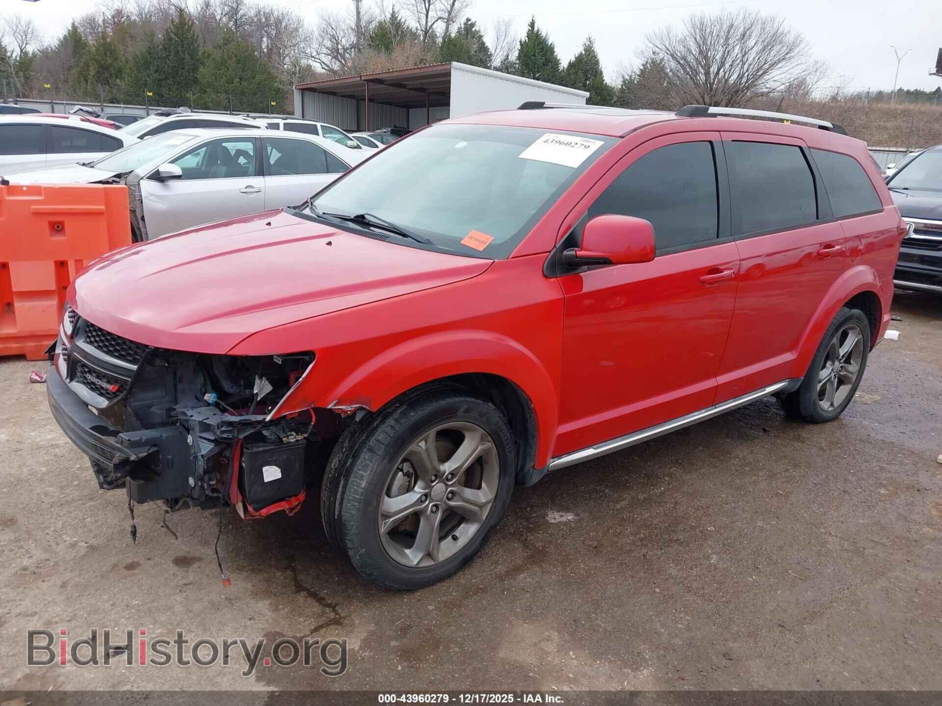 2015 DODGE JOURNEY - VIN: 3C4PDCGG9FT565513 - Фото 2