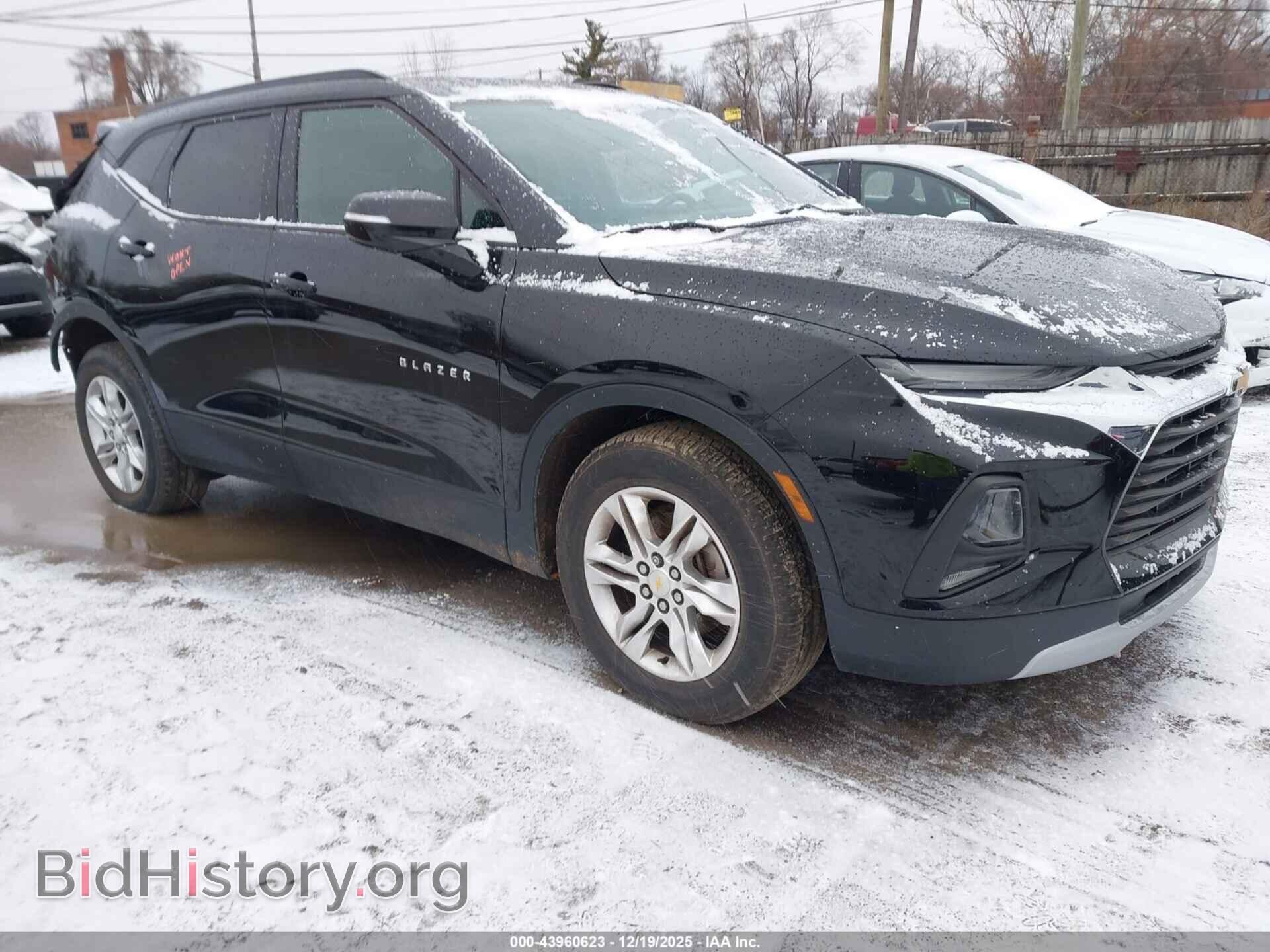 Фотография 3GNKBCRS8KS651663 - CHEVROLET BLAZER 2019