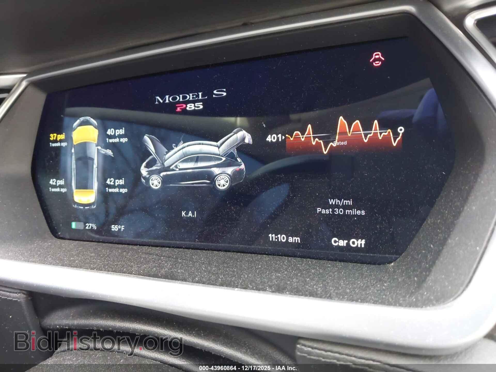 2013 TESLA MODEL S - VIN: 5YJSA1DP6DFP26164 - Photo 7