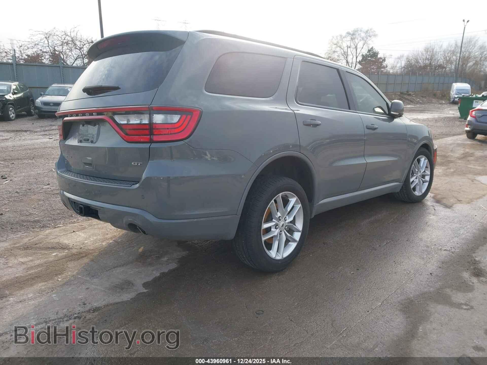 2022 DODGE DURANGO - VIN: 1C4RDJDG9NC220400 - Фото 4