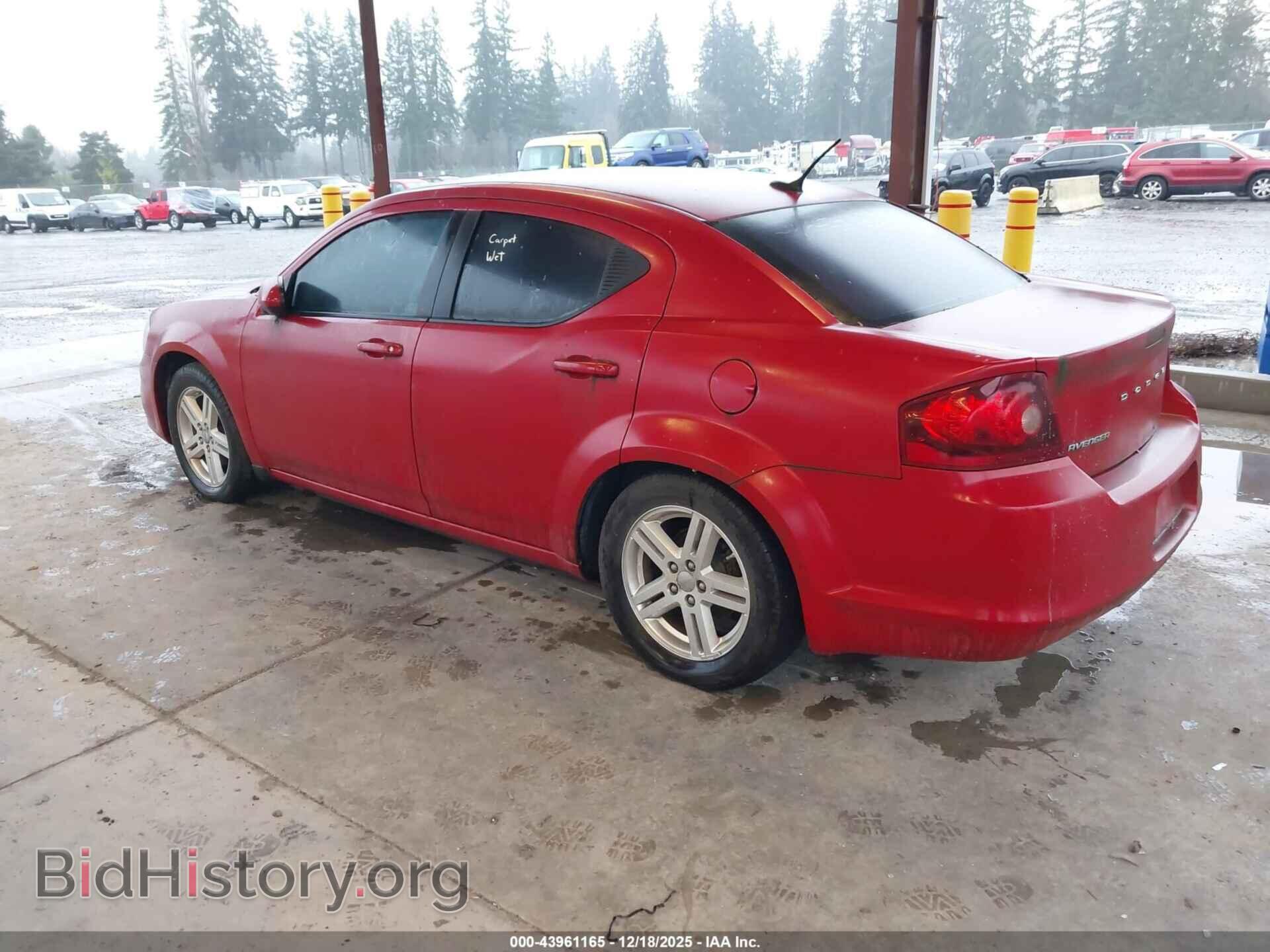 2011 DODGE AVENGER - VIN: 1B3BD1FB5BN583619 - Фото 3