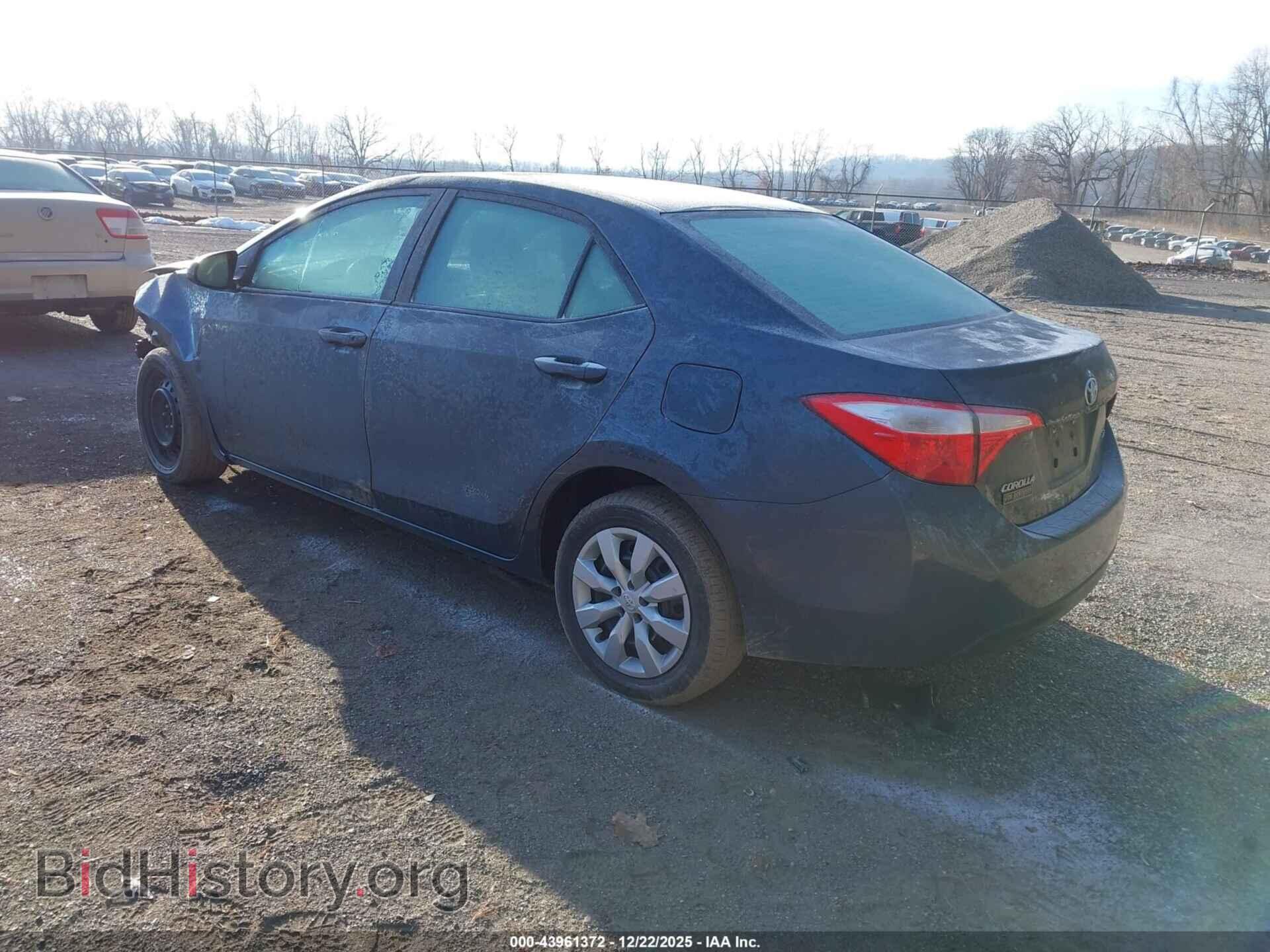 2014 TOYOTA COROLLA - VIN: 2T1BURHE0EC075294 - Фото 3