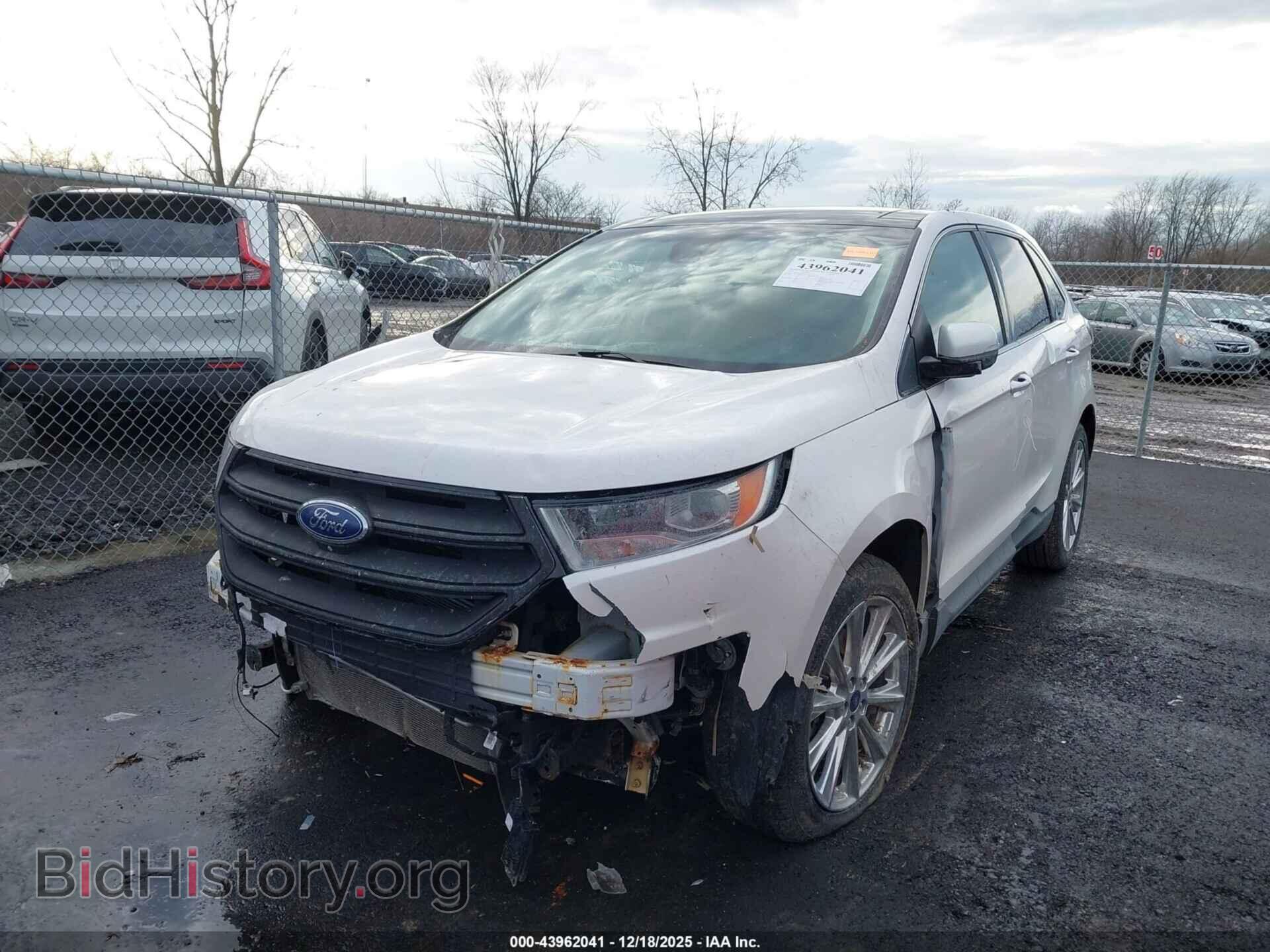 2018 FORD EDGE - VIN: 2FMPK4K80JBC30863 - Фото 2