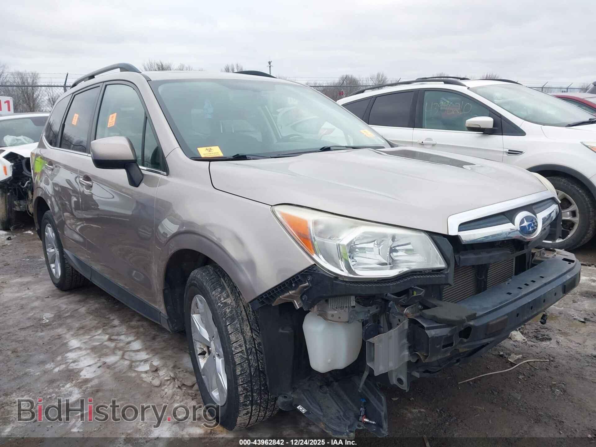 Photo JF2SJAHC9FH453104 - SUBARU FORESTER 2015