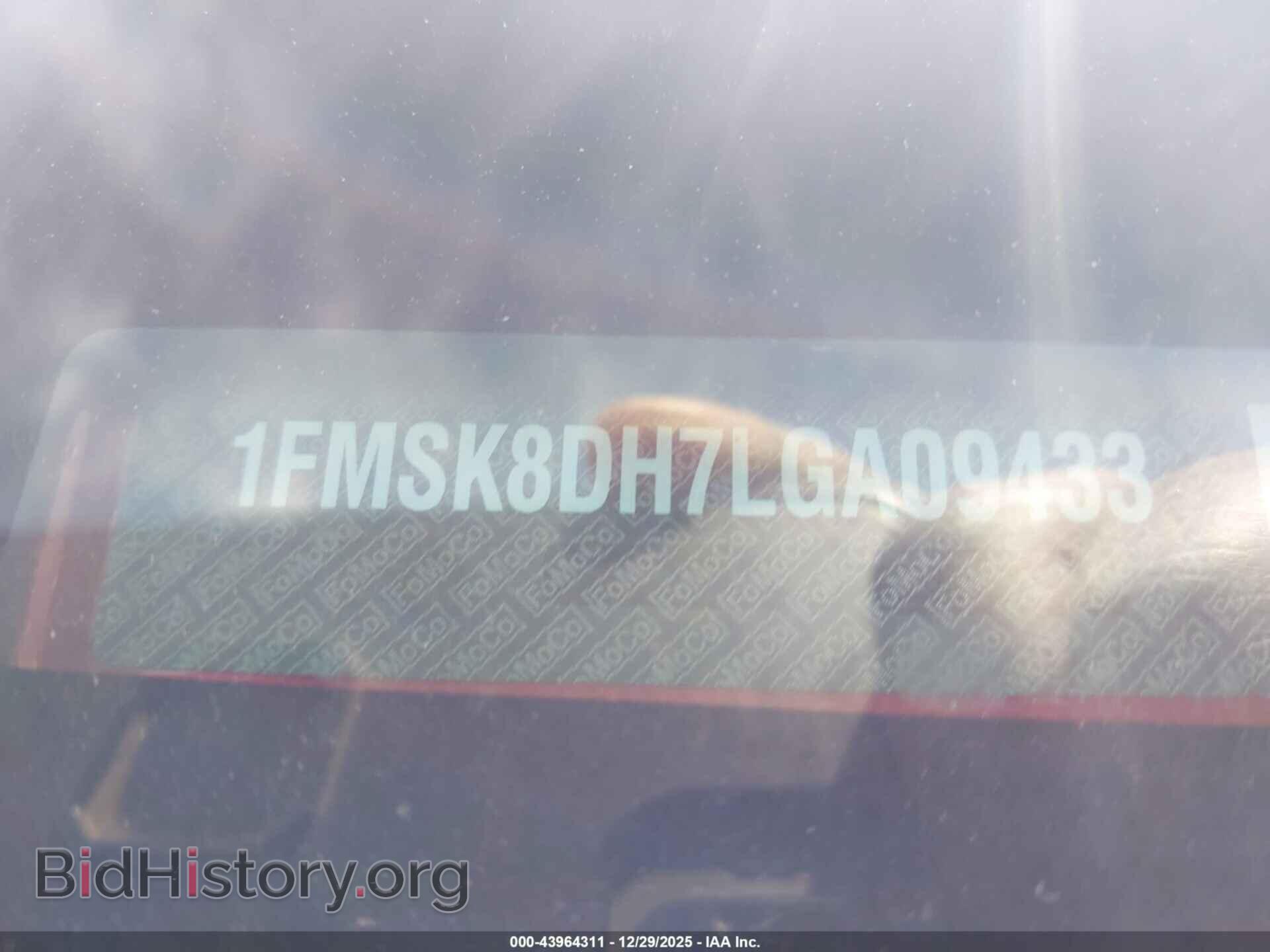 2020 FORD EXPLORER - VIN: 1FMSK8DH7LGA09433 - Фото 9