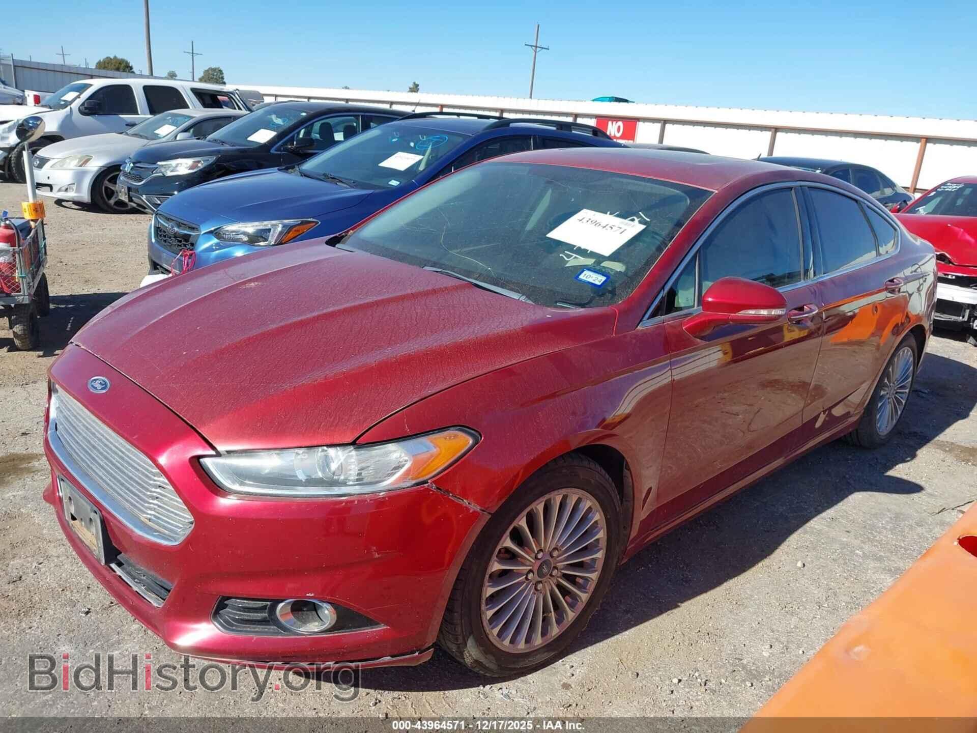 2016 FORD FUSION - VIN: 3FA6P0K98GR250412 - Фото 2