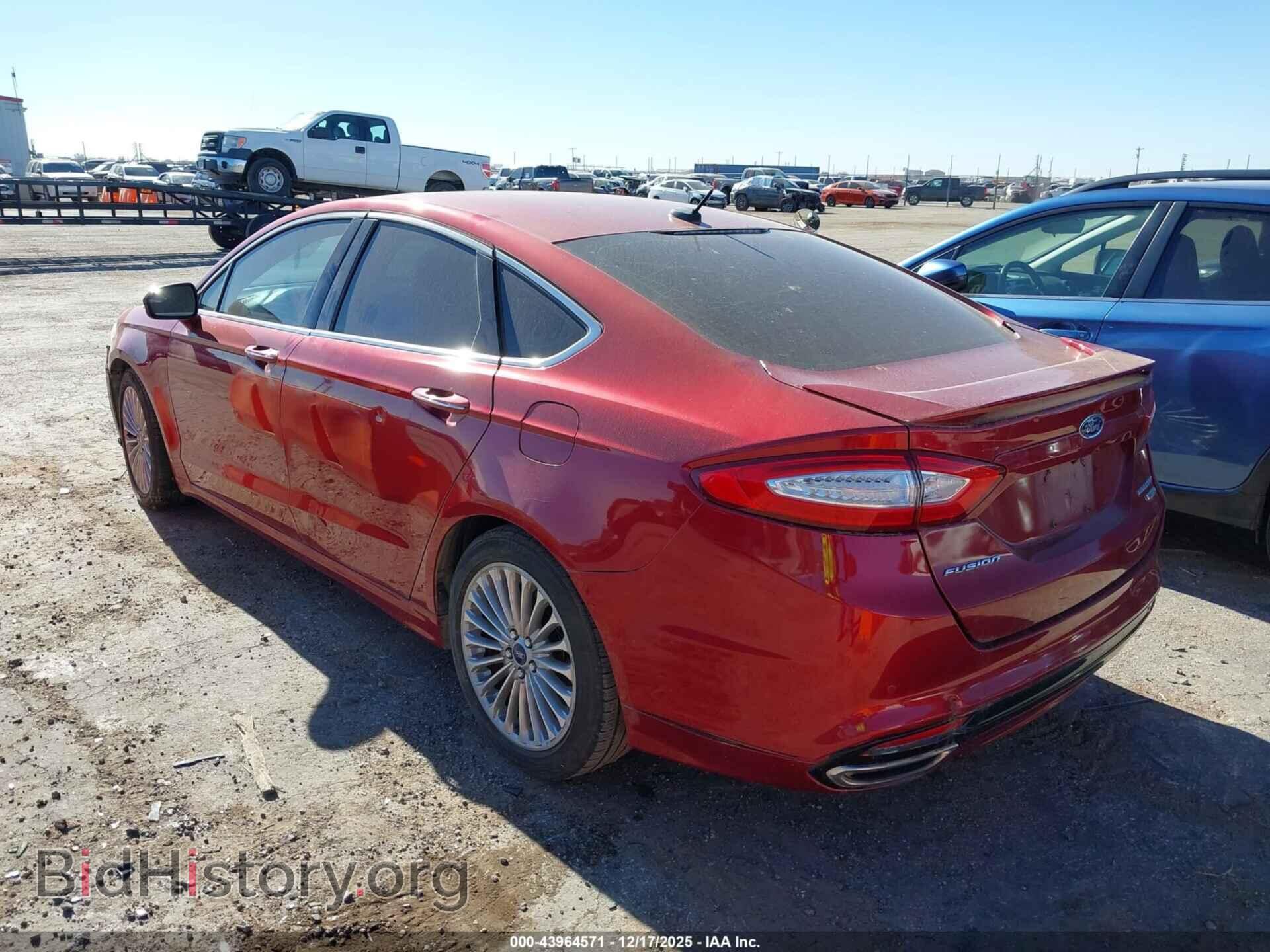 2016 FORD FUSION - VIN: 3FA6P0K98GR250412 - Фото 3