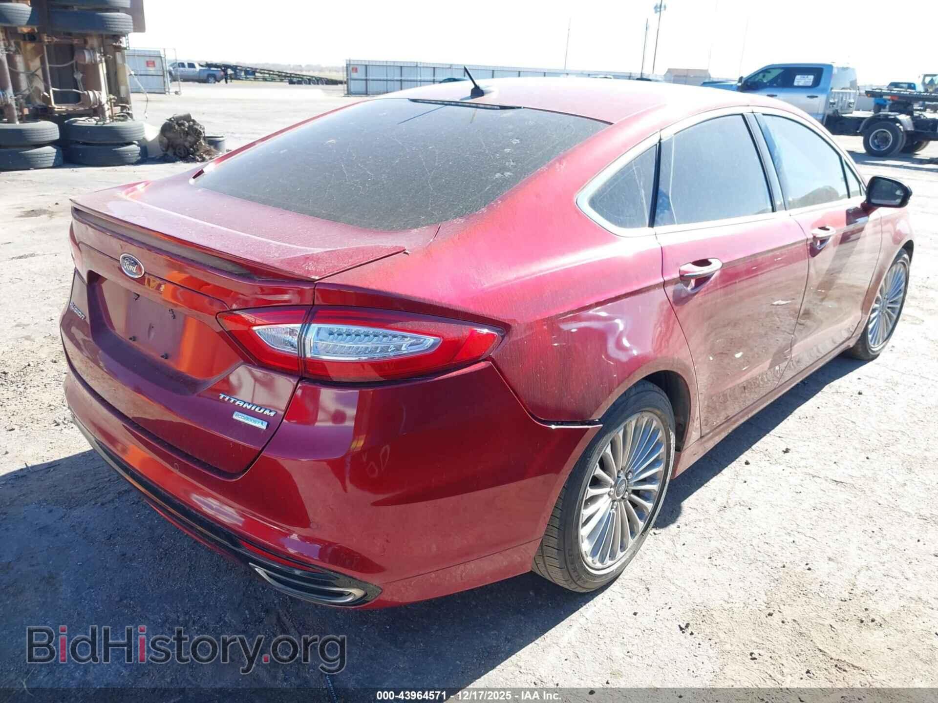 2016 FORD FUSION - VIN: 3FA6P0K98GR250412 - Фото 4