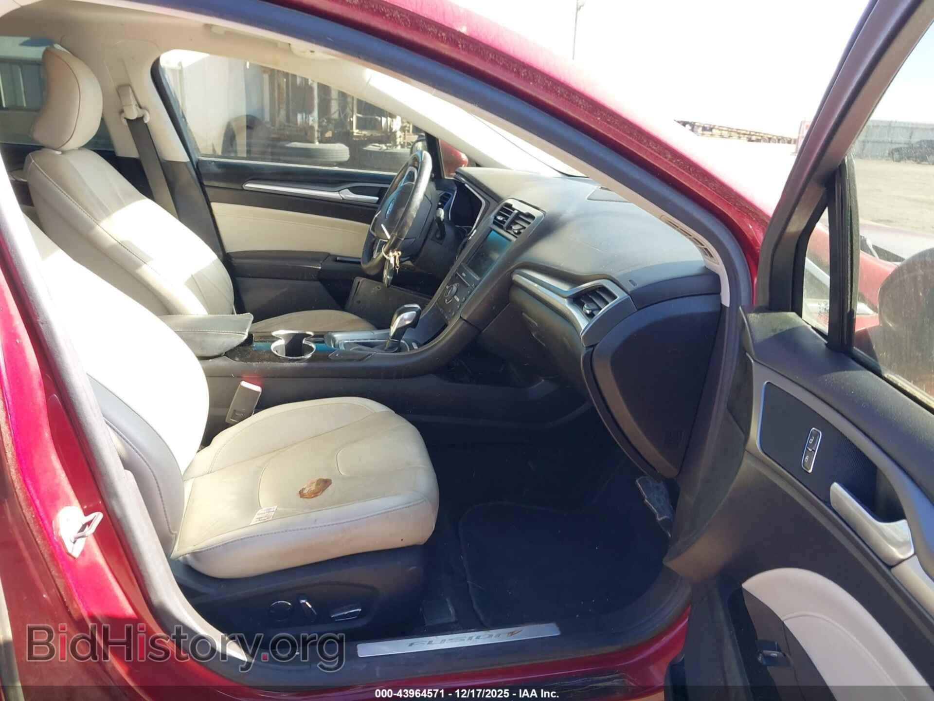 2016 FORD FUSION - VIN: 3FA6P0K98GR250412 - Фото 5