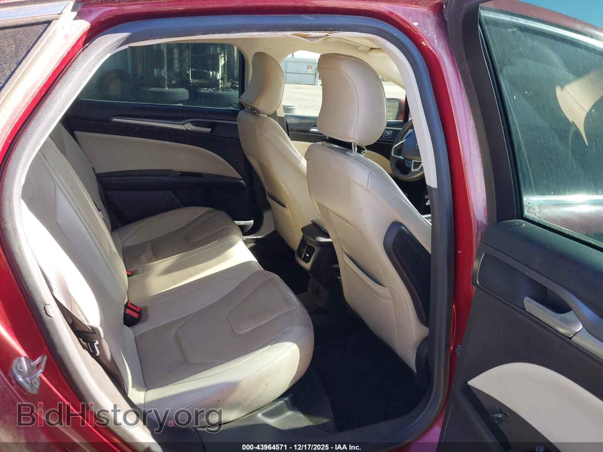 2016 FORD FUSION - VIN: 3FA6P0K98GR250412 - Фото 8