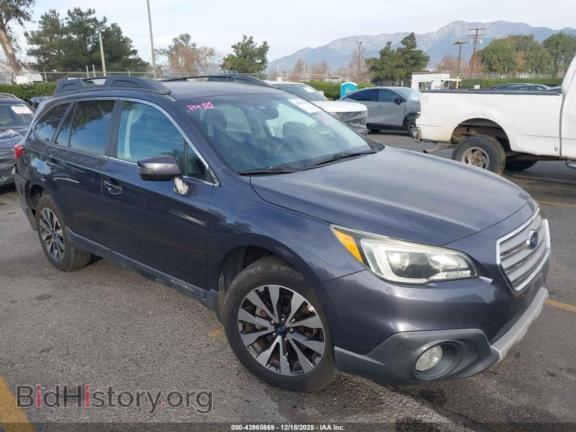 Photo 4S4BSALC4F3309357 - SUBARU OUTBACK 2015