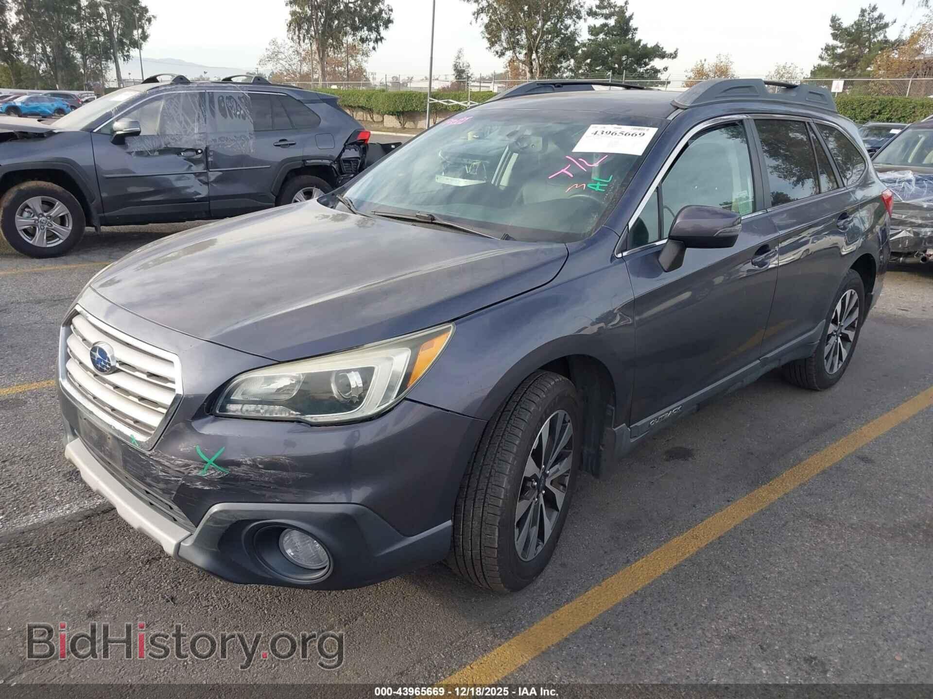 2015 SUBARU OUTBACK - VIN: 4S4BSALC4F3309357 - Фото 2