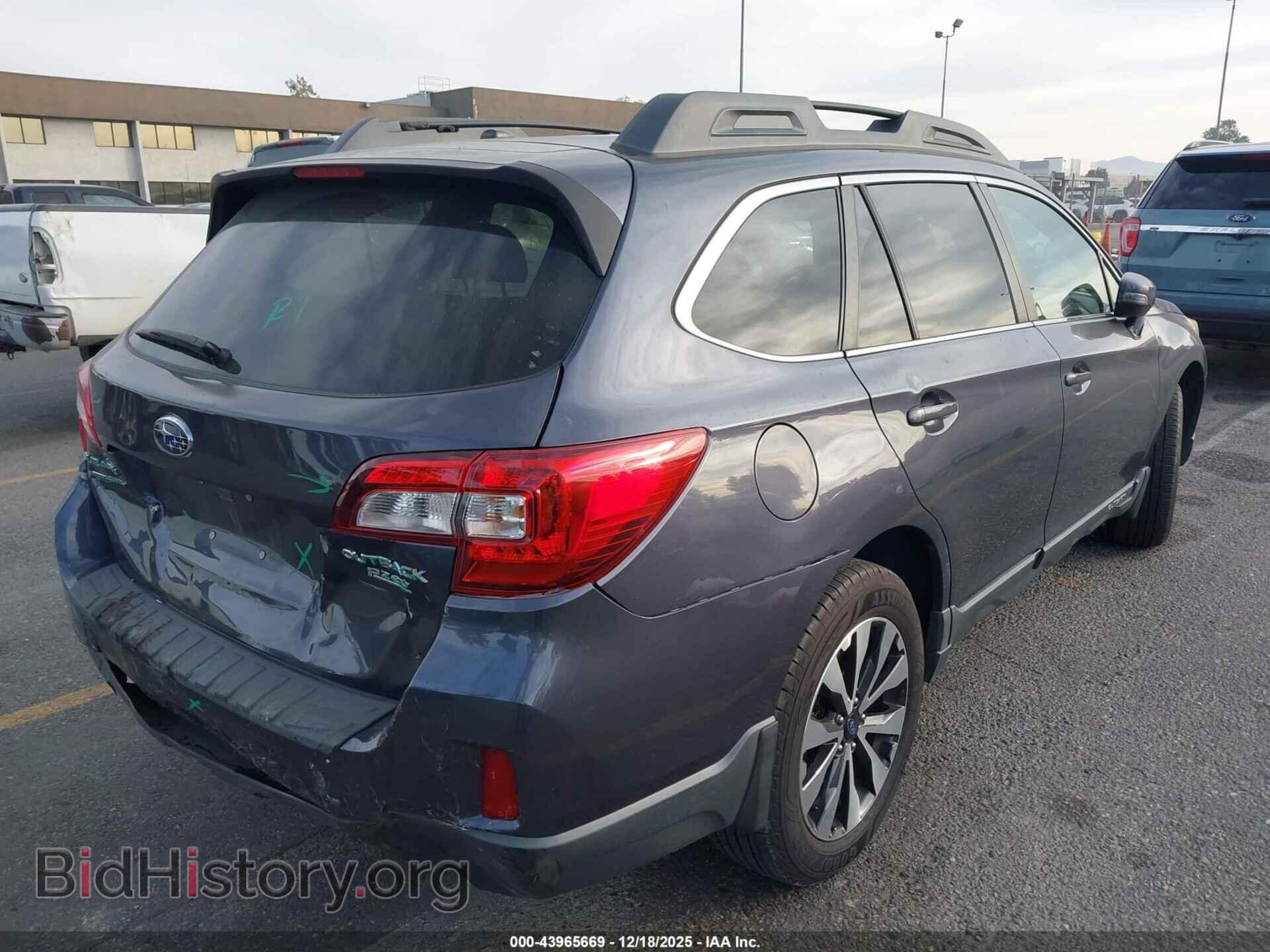 2015 SUBARU OUTBACK - VIN: 4S4BSALC4F3309357 - Фото 4