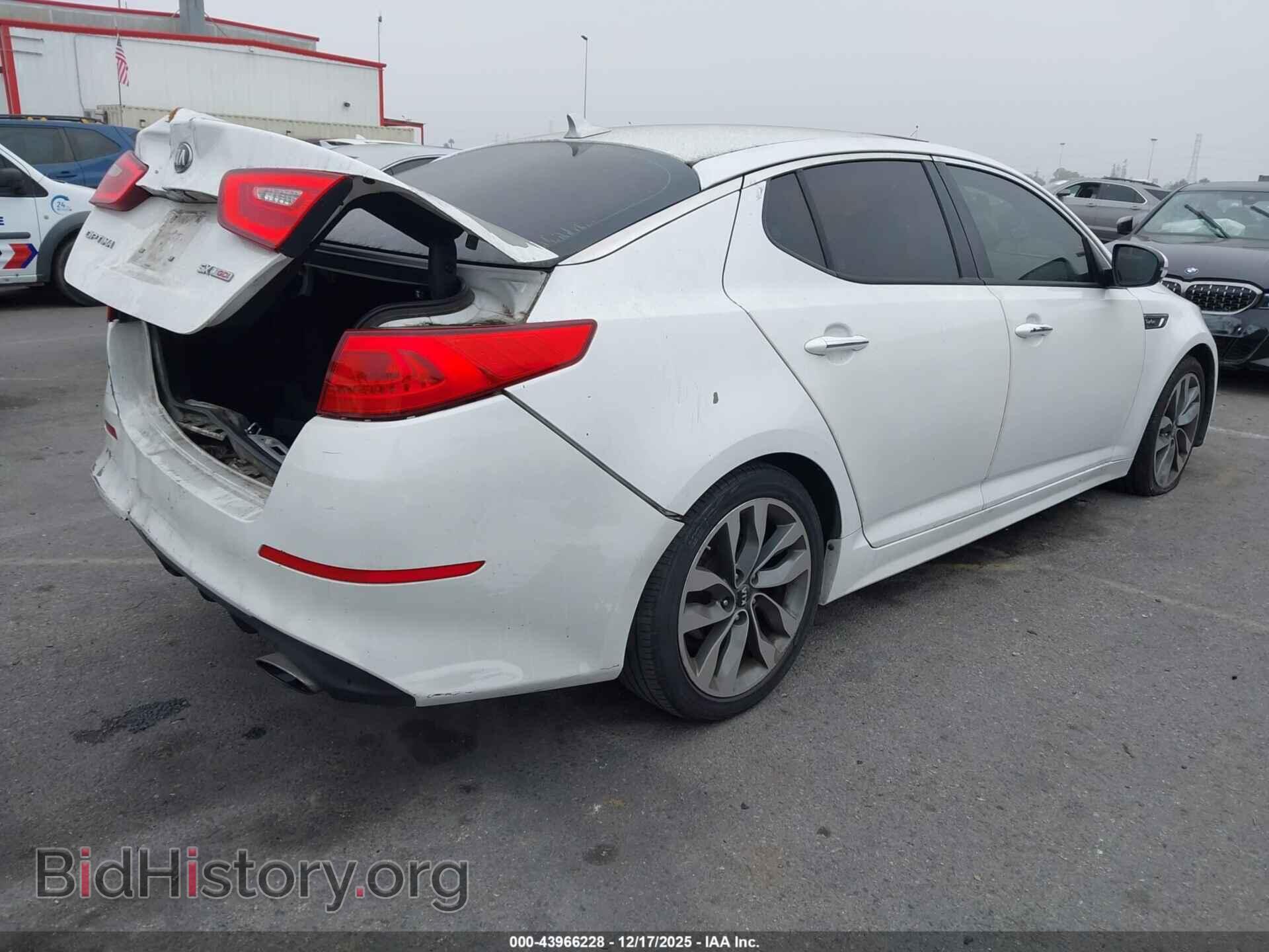 2014 KIA OPTIMA - VIN: 5XXGR4A64EG293616 - Фото 4