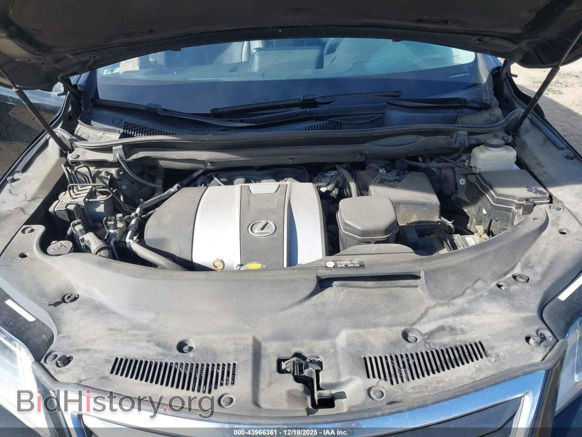 2016 LEXUS RX 350 - VIN: 2T2ZZMCA4GC017064 - Фото 10