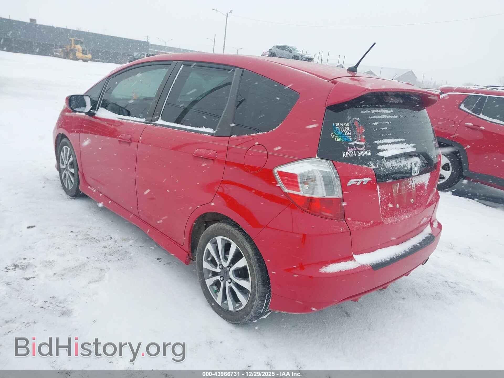 2012 HONDA FIT - VIN: JHMGE8H51CC019429 - Фото 3