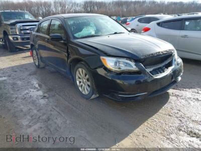 2013 Chrysler 200 Touring, черный — VIN 1C3CCBBB0DN727991, IAAI
