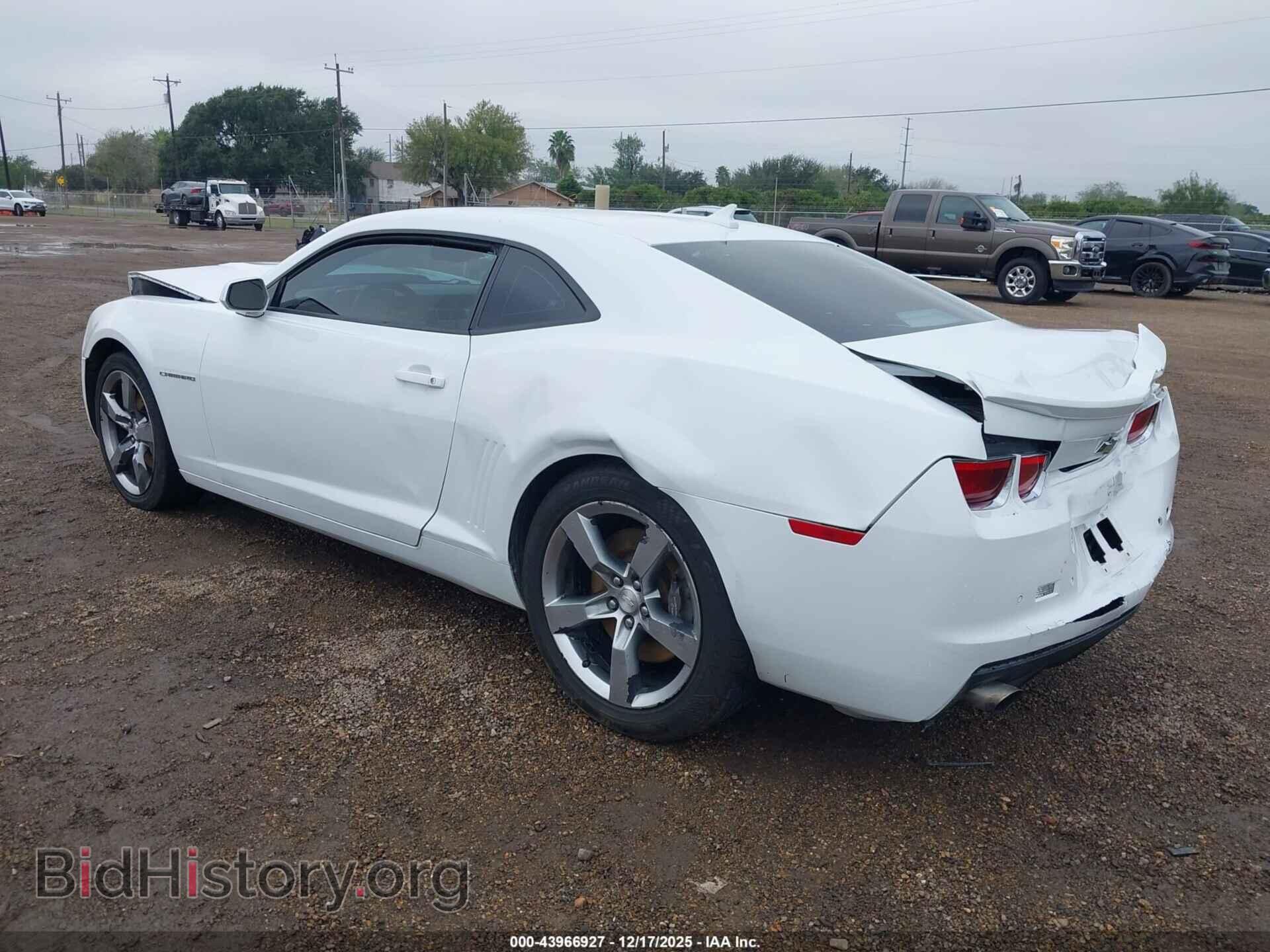 2012 CHEVROLET CAMARO - VIN: 2G1FB1E36C9101382 - Photo 3