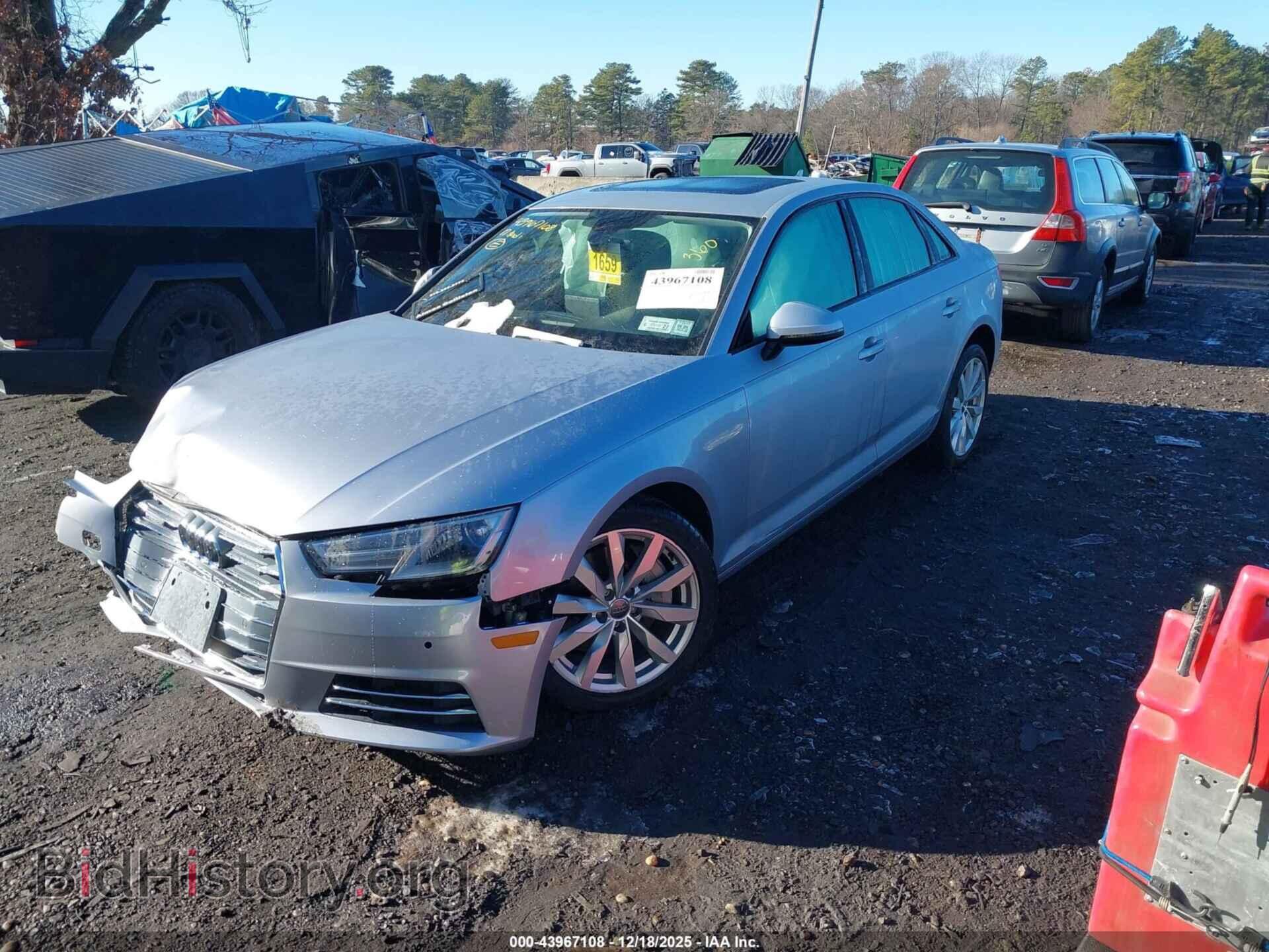 2017 AUDI A4 - VIN: WAUANAF44HN006448 - Фото 2