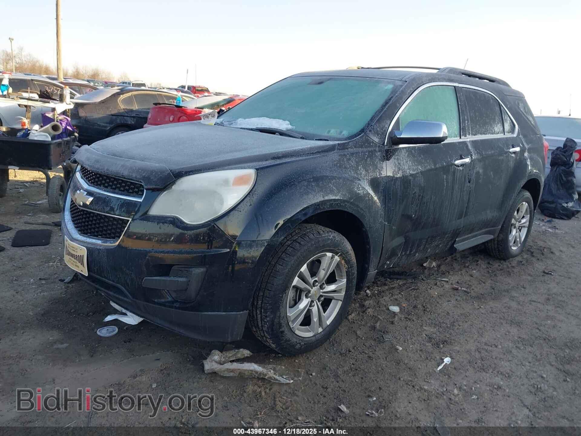 2011 CHEVROLET EQUINOX - VIN: 2CNFLEEC5B6445809 - Фото 2