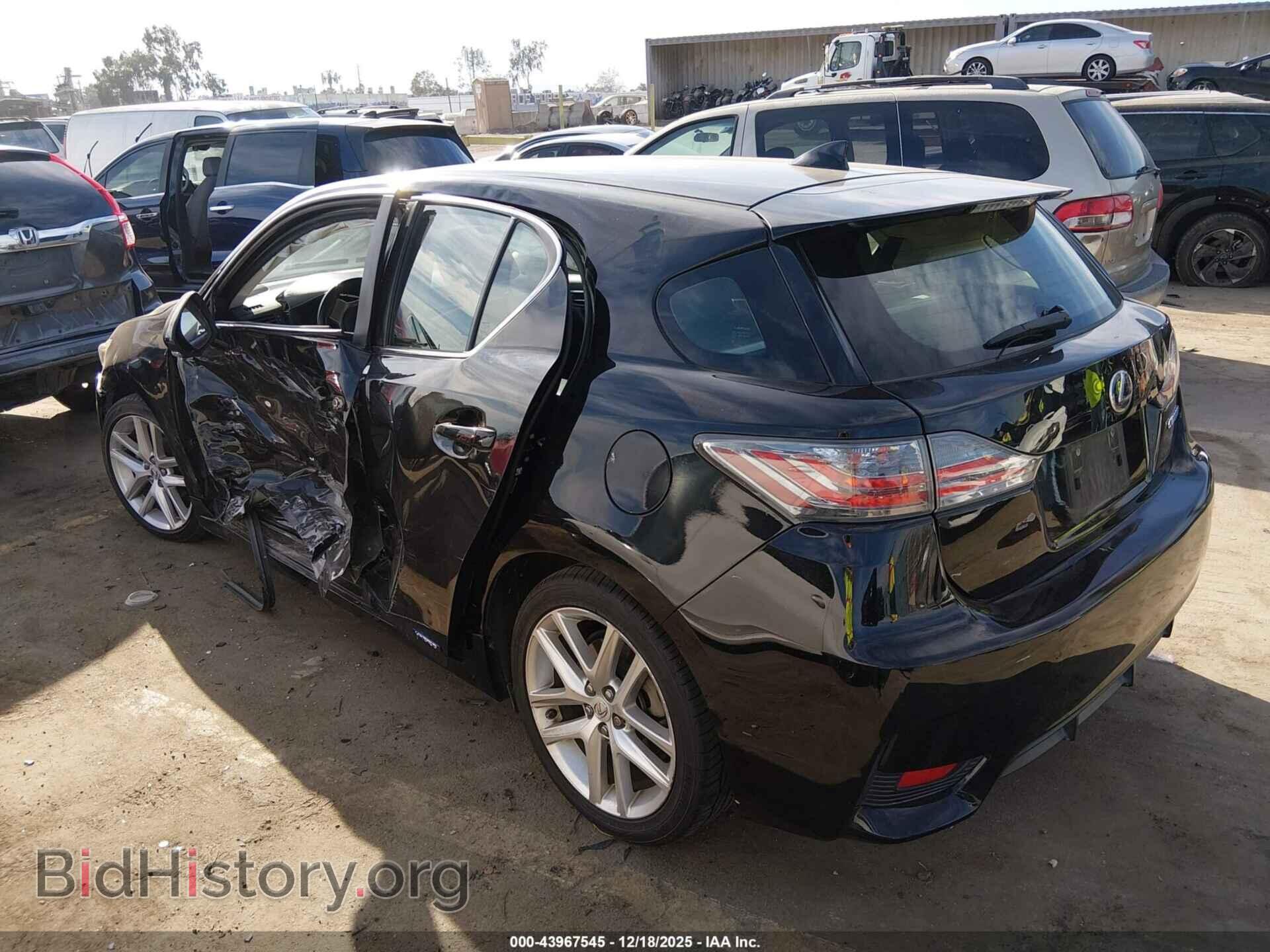 2016 LEXUS CT 200H - VIN: JTHKD5BH3G2270804 - Фото 3