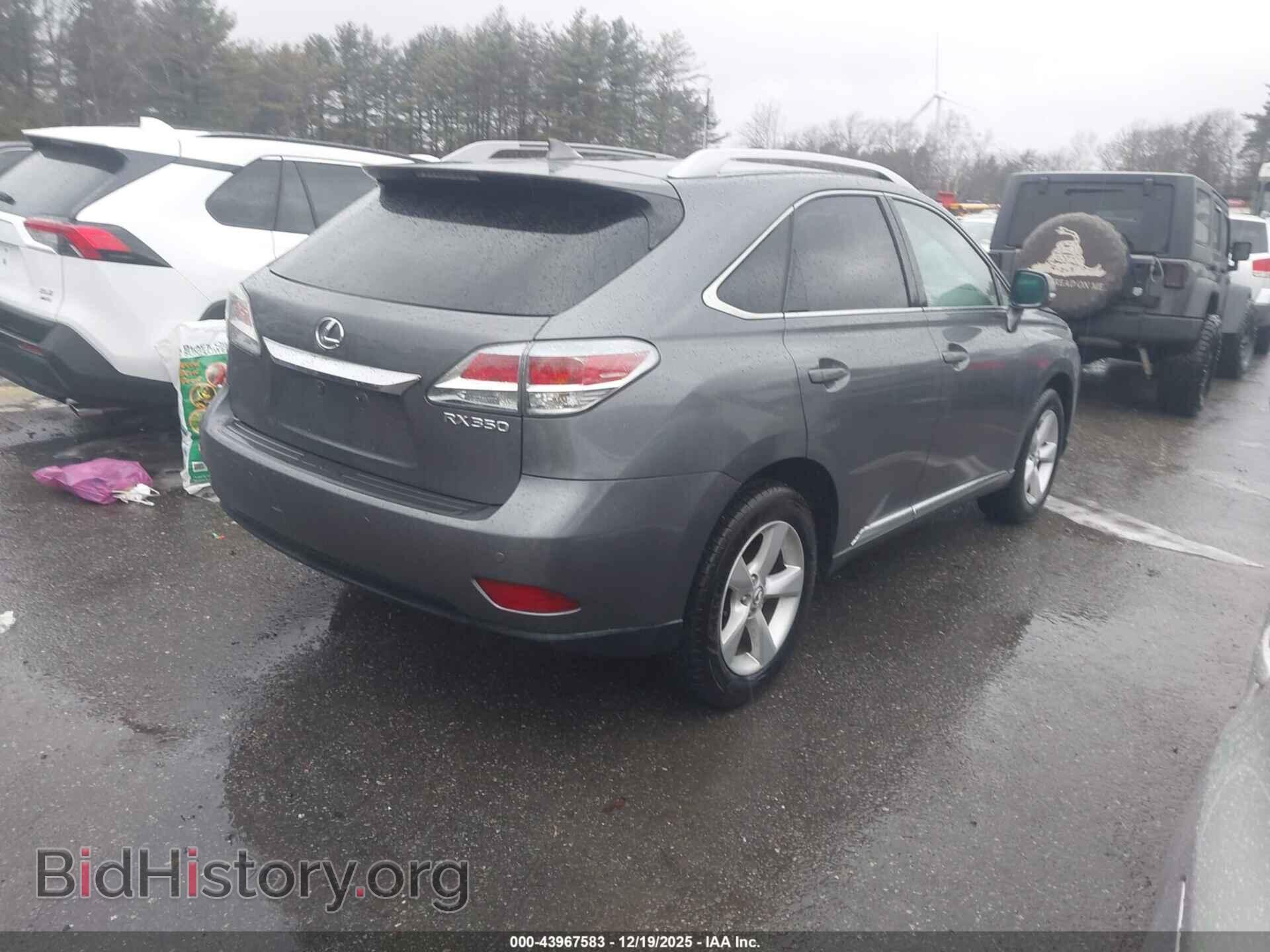 2014 LEXUS RX 350 - VIN: 2T2BK1BA4EC243768 - Photo 4