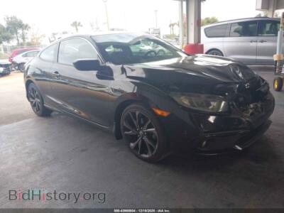 2019 Honda CIVIC Sport, black — VIN 2HGFC4B87KH300825, IAAI