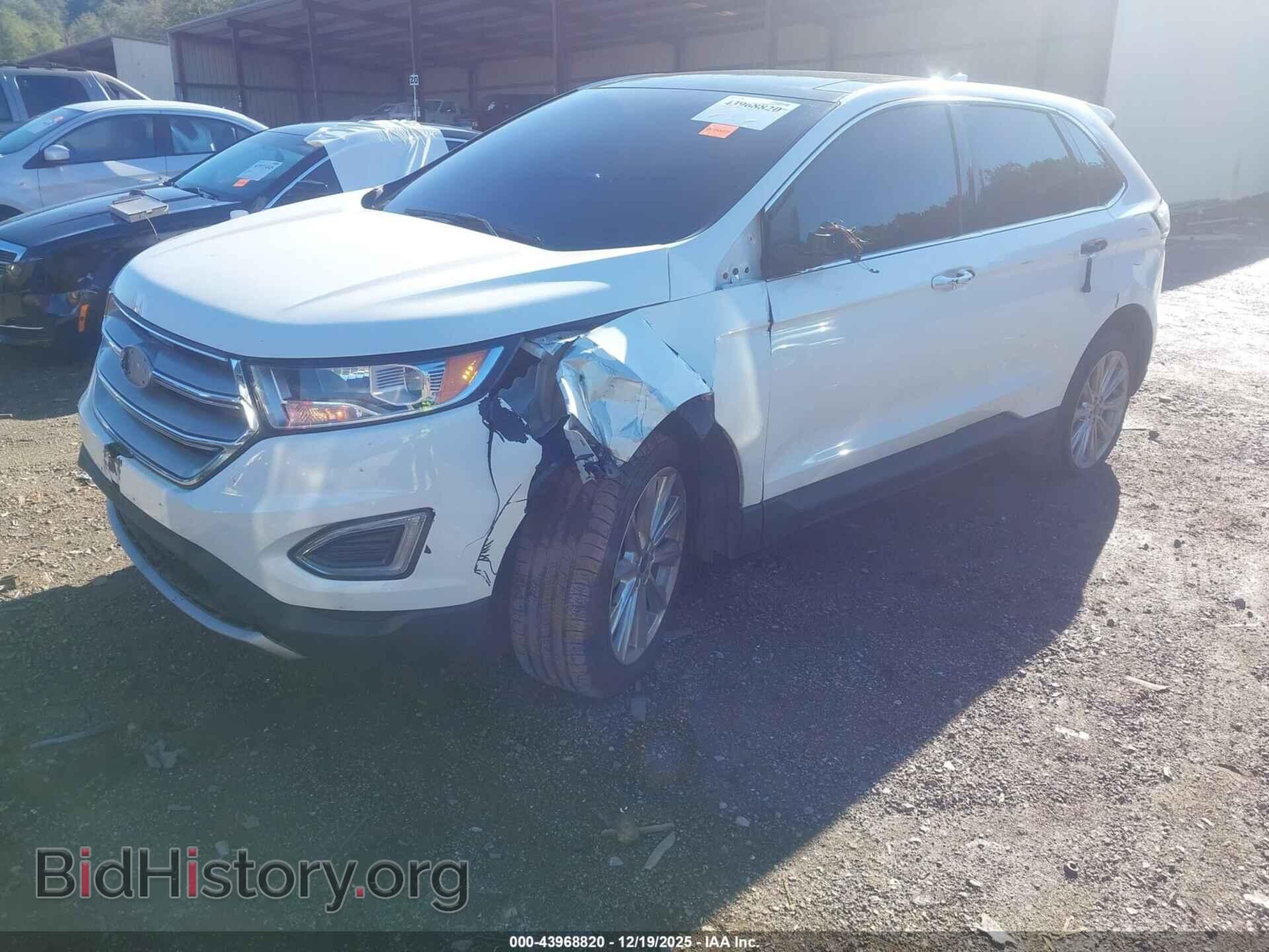 2018 FORD EDGE - VIN: 2FMPK3K96JBB84720 - Фото 2
