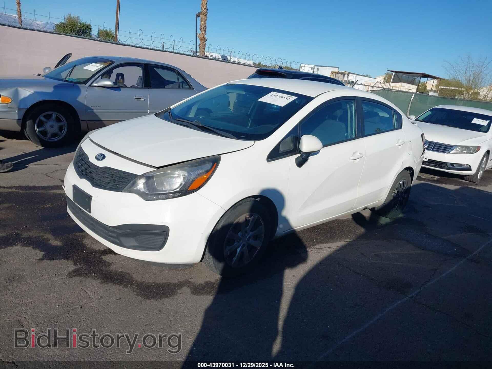 2015 KIA RIO - VIN: KNADM4A33F6455580 - Фото 2