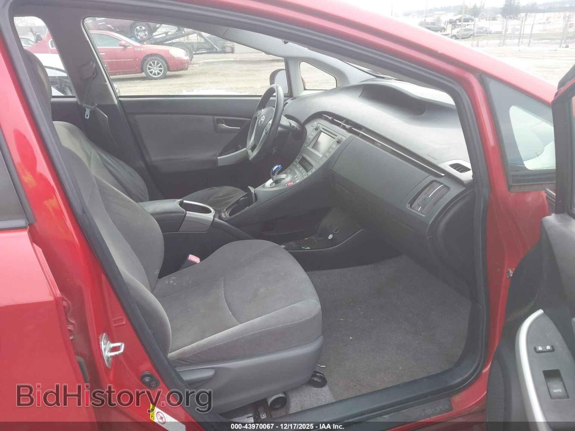 2012 TOYOTA PRIUS - VIN: JTDKN3DU5C5376998 - Фото 5