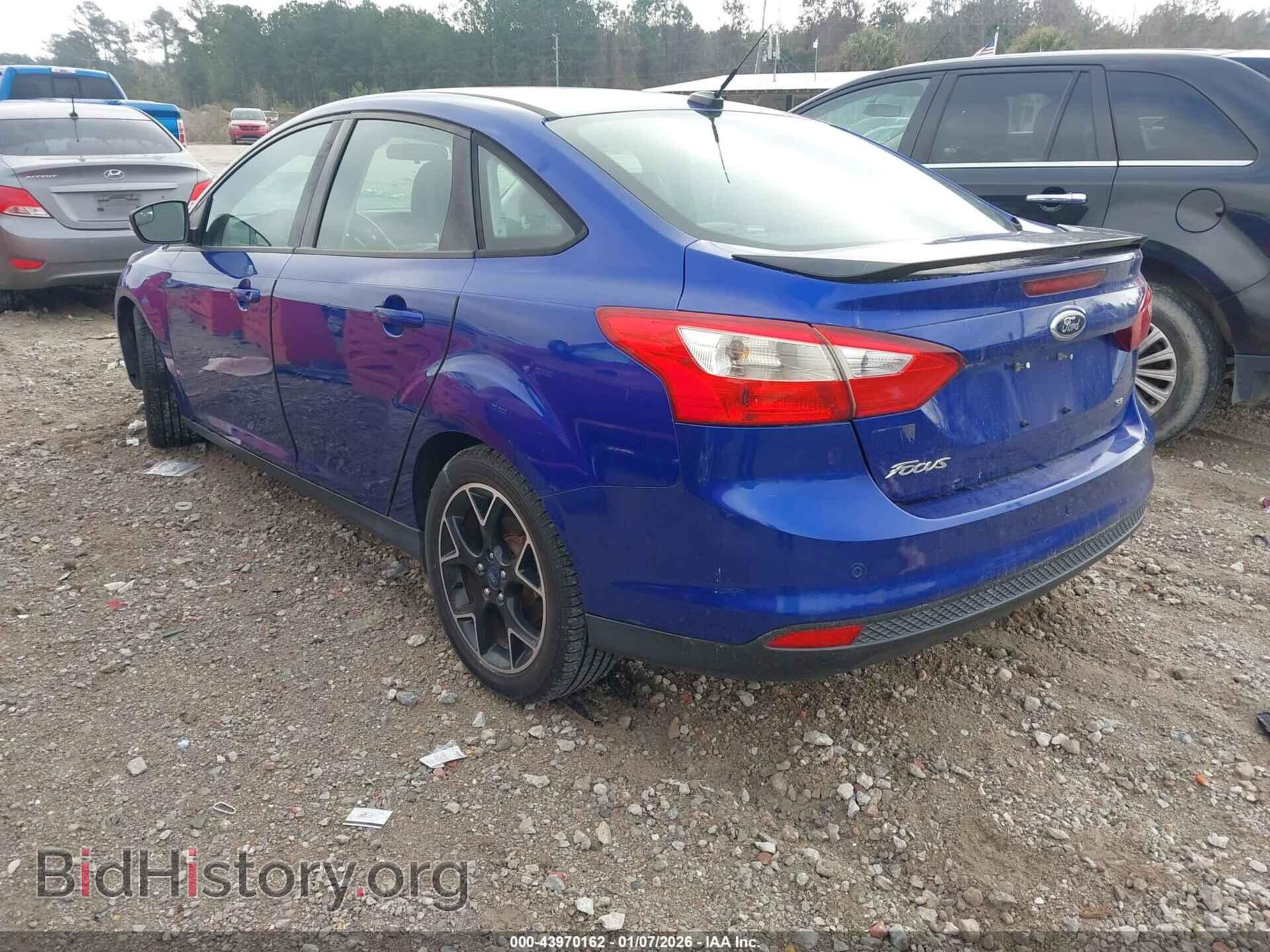 2014 FORD FOCUS - VIN: 1FADP3F28EL102181 - Фото 3