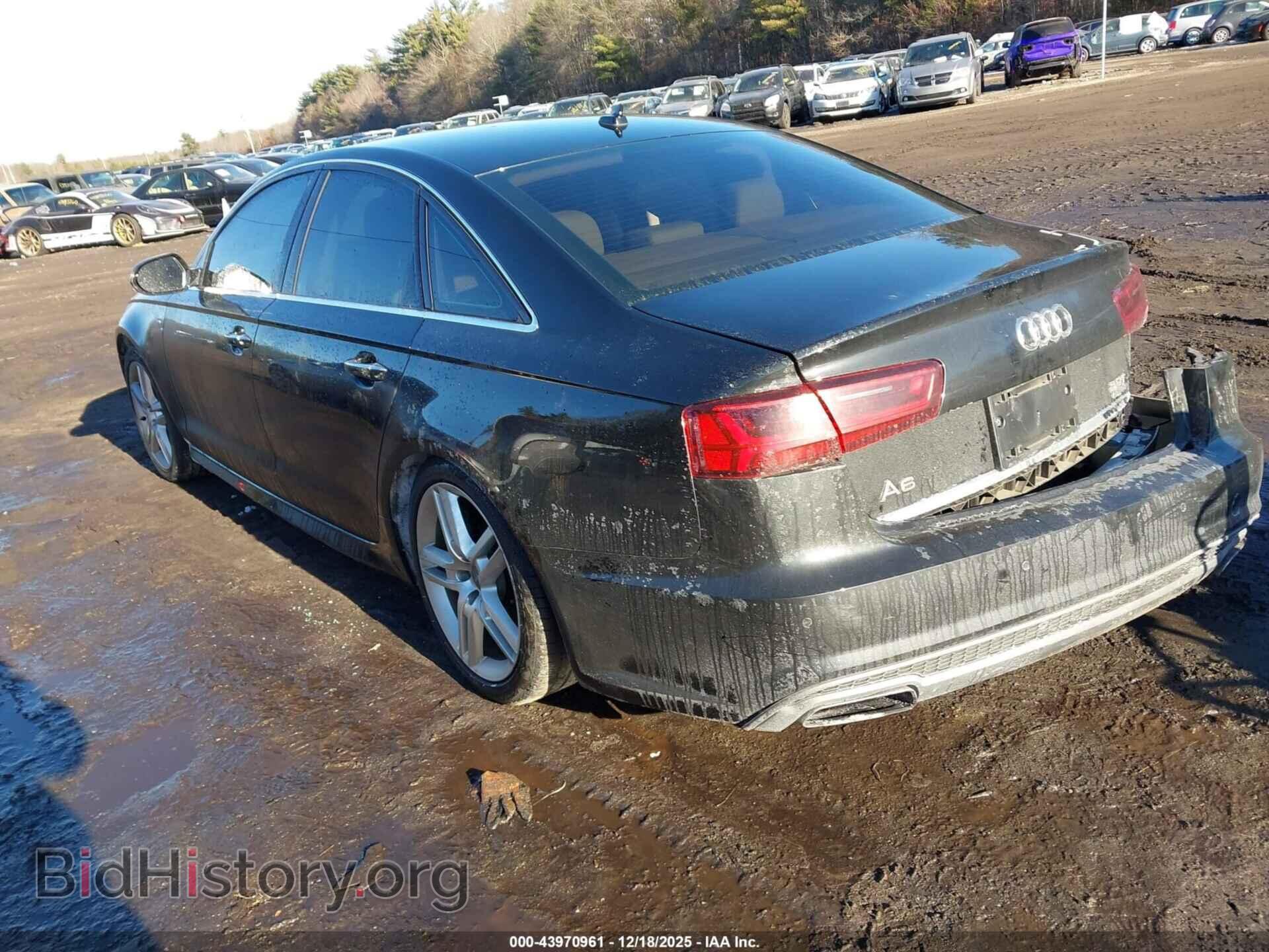 2016 AUDI A6 - VIN: WAUGFAFC6GN176615 - Фото 3